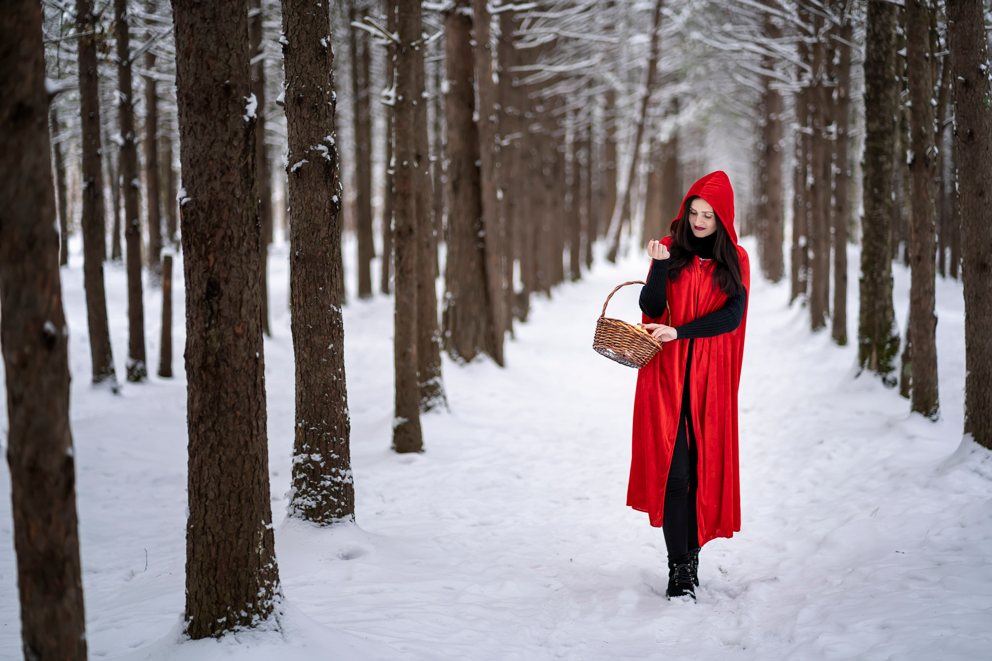 Красная Шапочка. Семейный и детский фотограф в Хабаровске Анна Гриневич