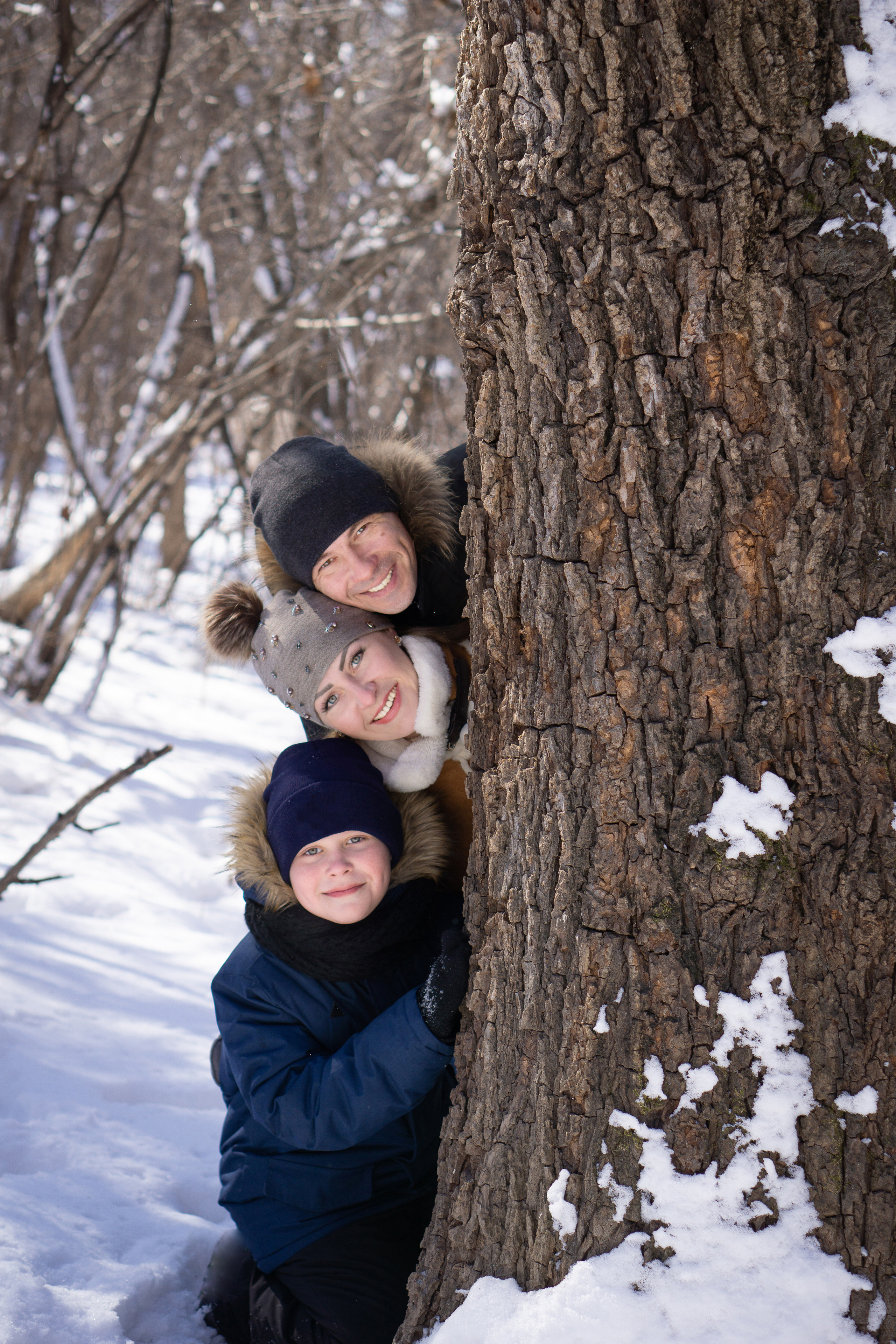 Снежная прогулка. Семейный и детский фотограф в Хабаровске Анна Гриневич