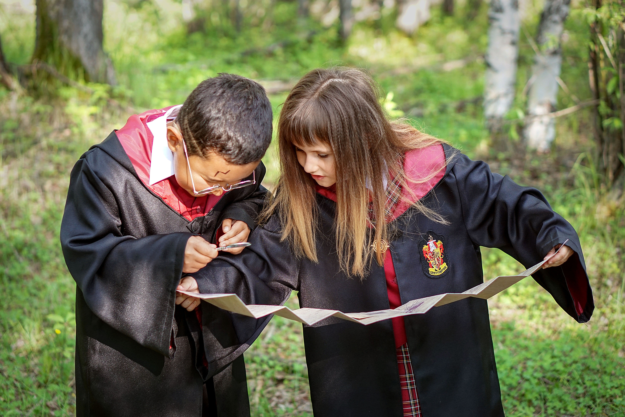 ГАРРИ ПОТТЕР в Запретном лесу. Семейный и детский фотограф в Хабаровске Анна Гриневич