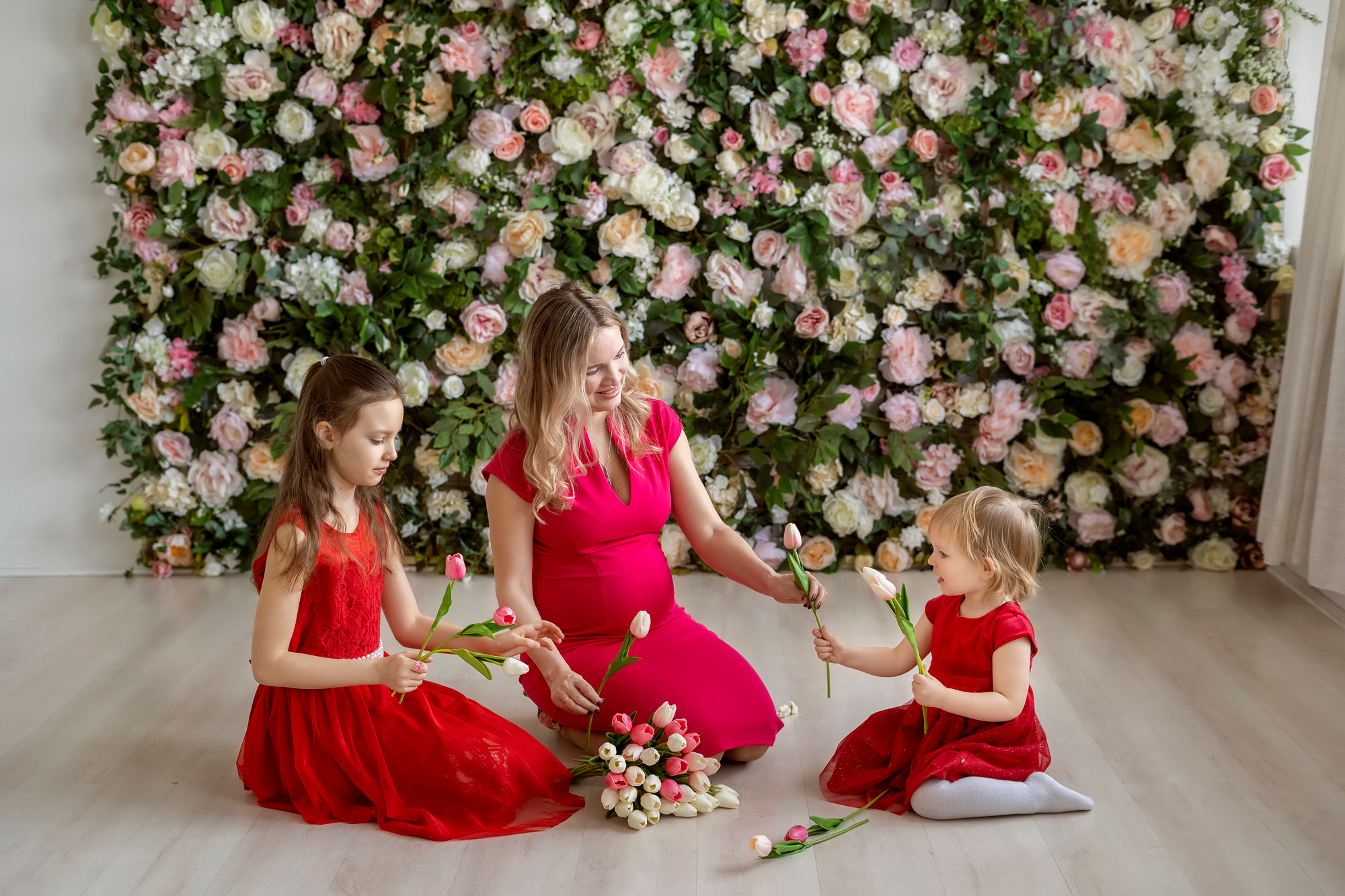 Весення история в студии К2. Семейный и детский фотограф в Хабаровске Анна Гриневич