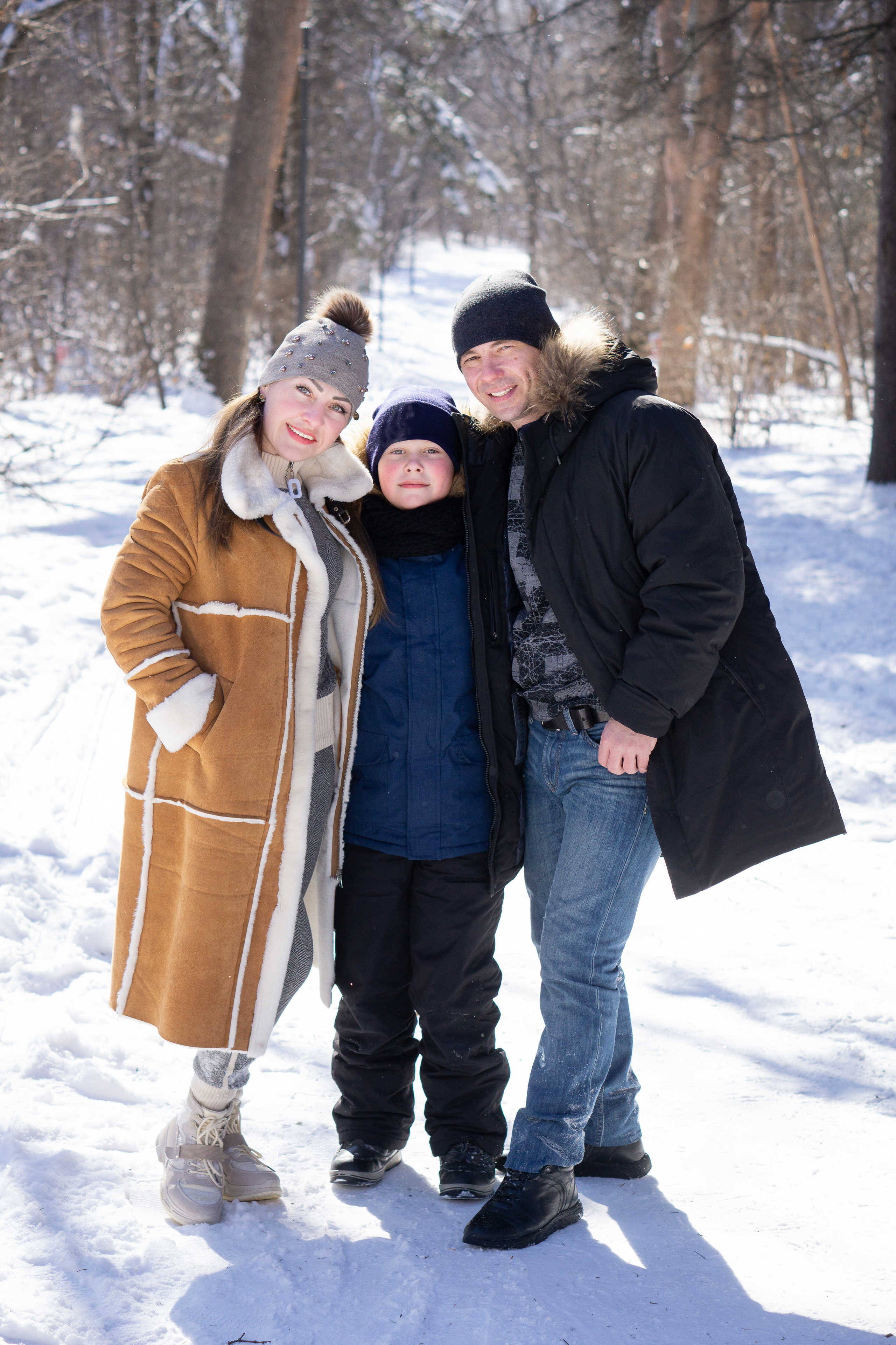 Снежная прогулка. Семейный и детский фотограф в Хабаровске Анна Гриневич
