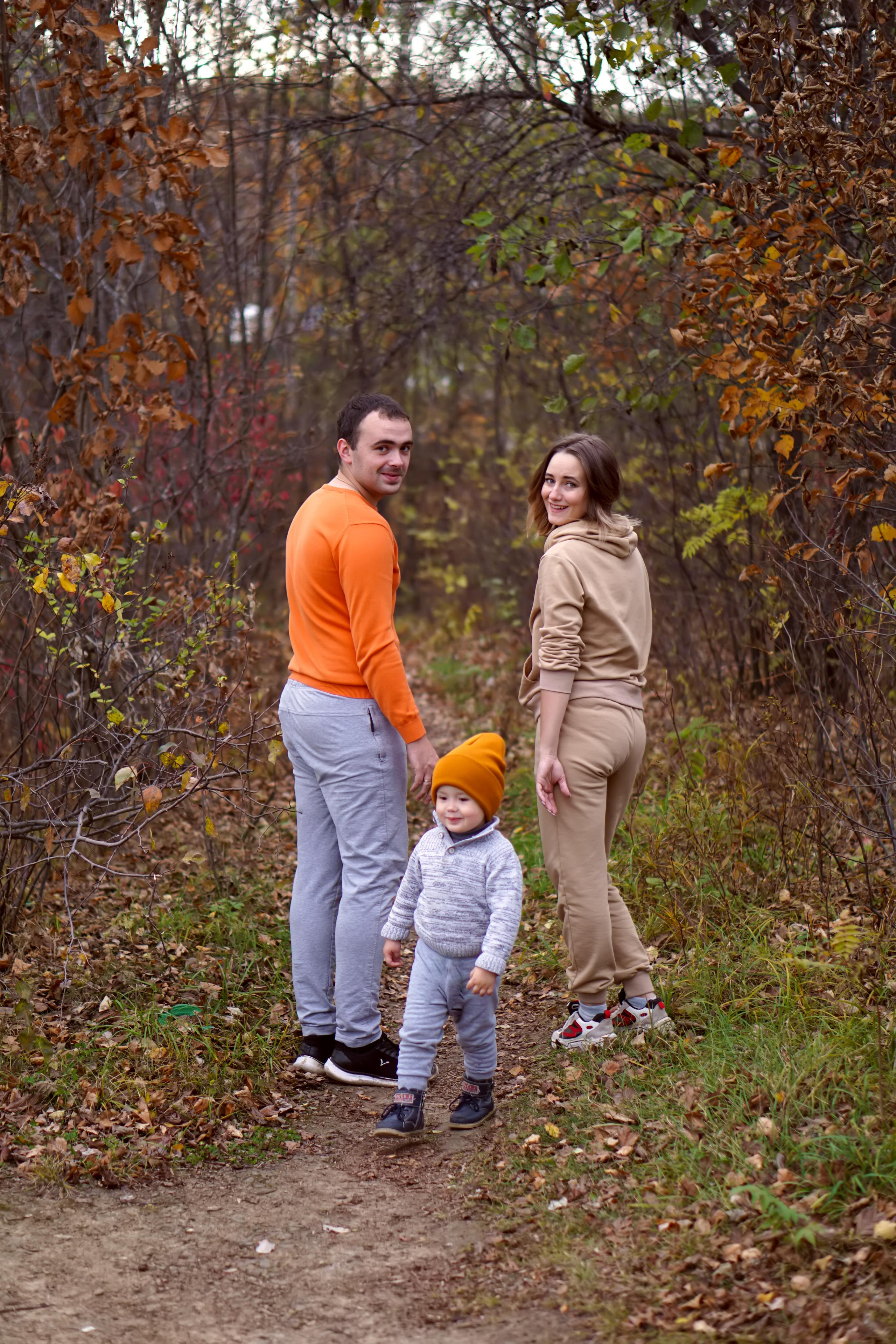 Осенняя прогулка. Семейный и детский фотограф в Хабаровске Анна Гриневич