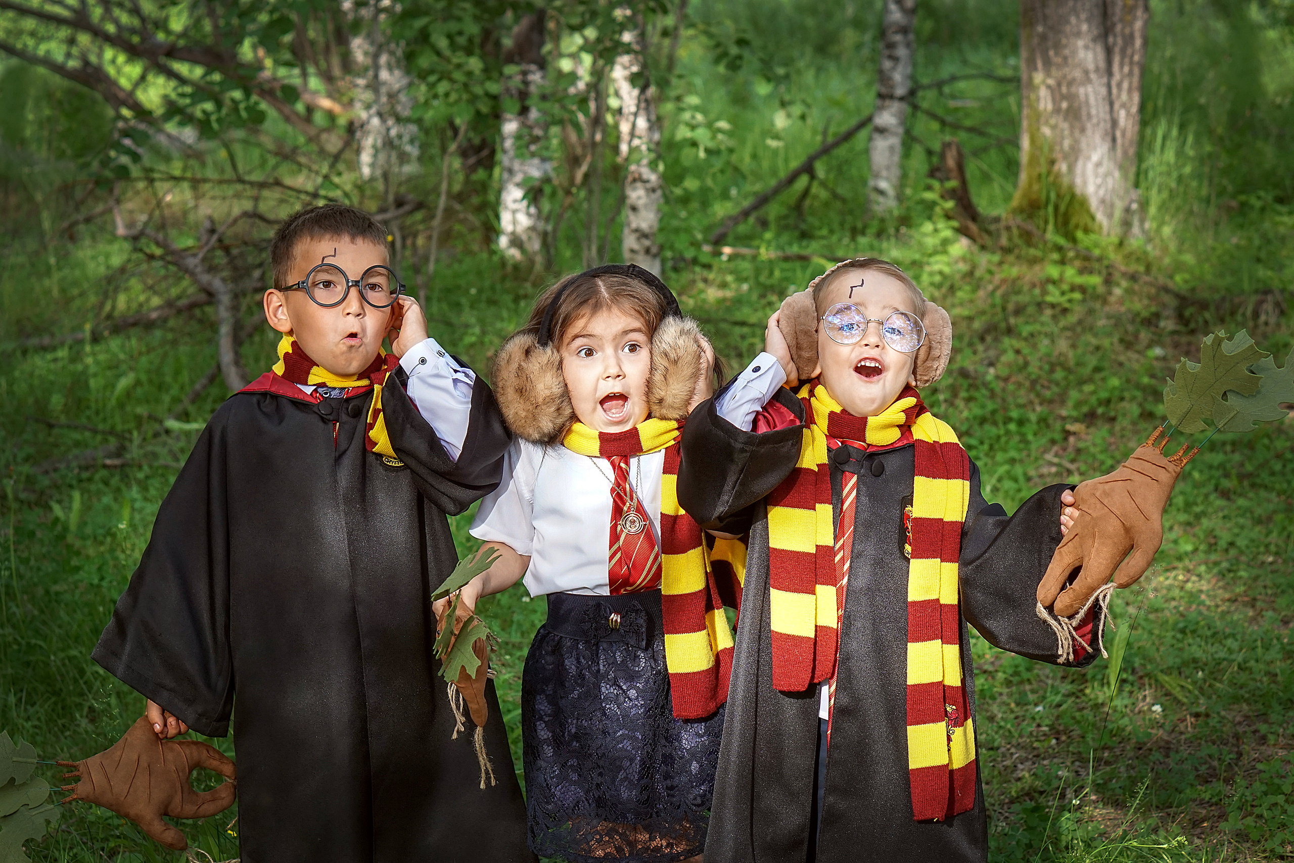 ГАРРИ ПОТТЕР в Запретном лесу. Семейный и детский фотограф в Хабаровске Анна Гриневич