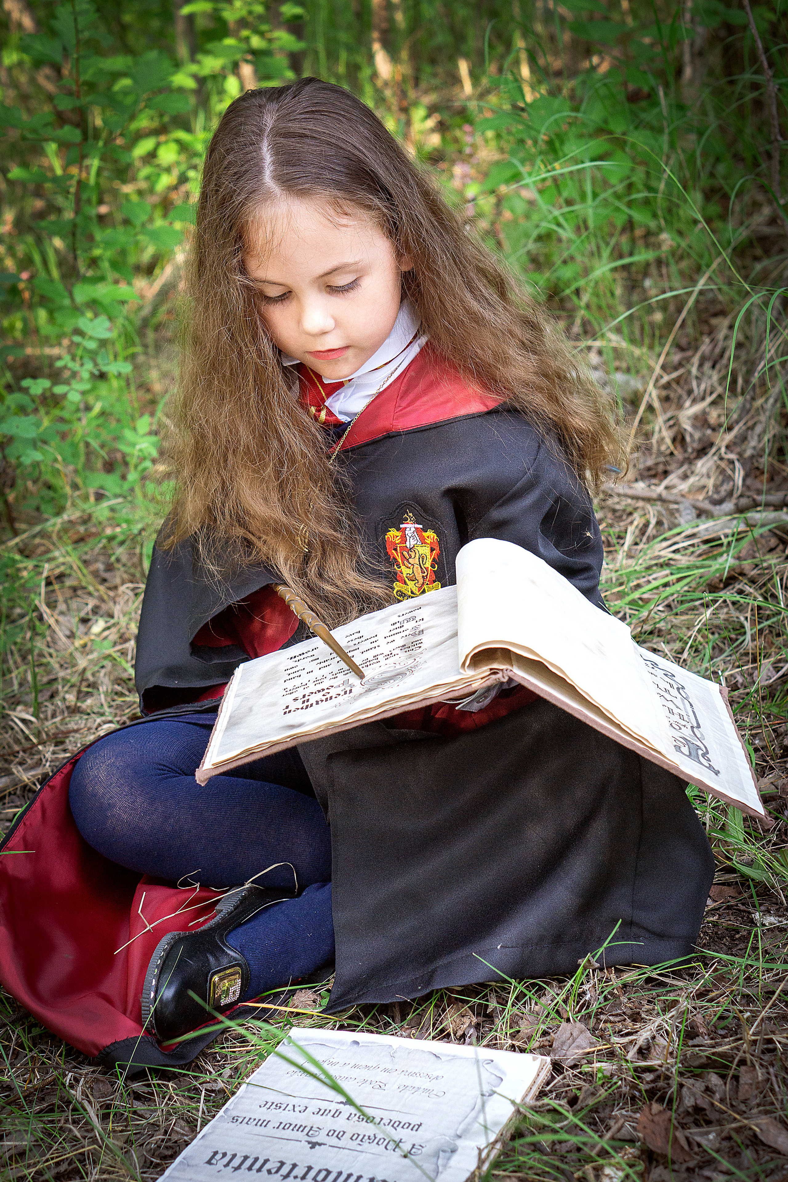 ГАРРИ ПОТТЕР в Запретном лесу. Семейный и детский фотограф в Хабаровске Анна Гриневич