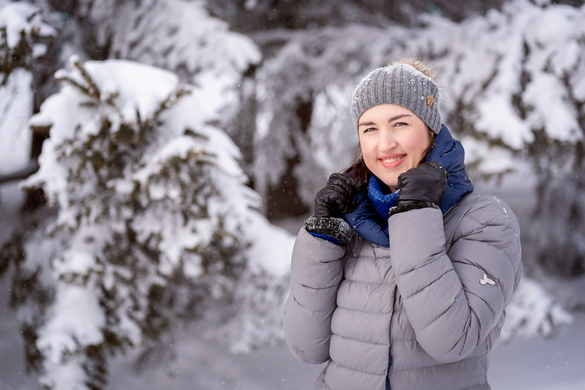 Снежный день. Семейный и детский фотограф в Хабаровске Анна Гриневич