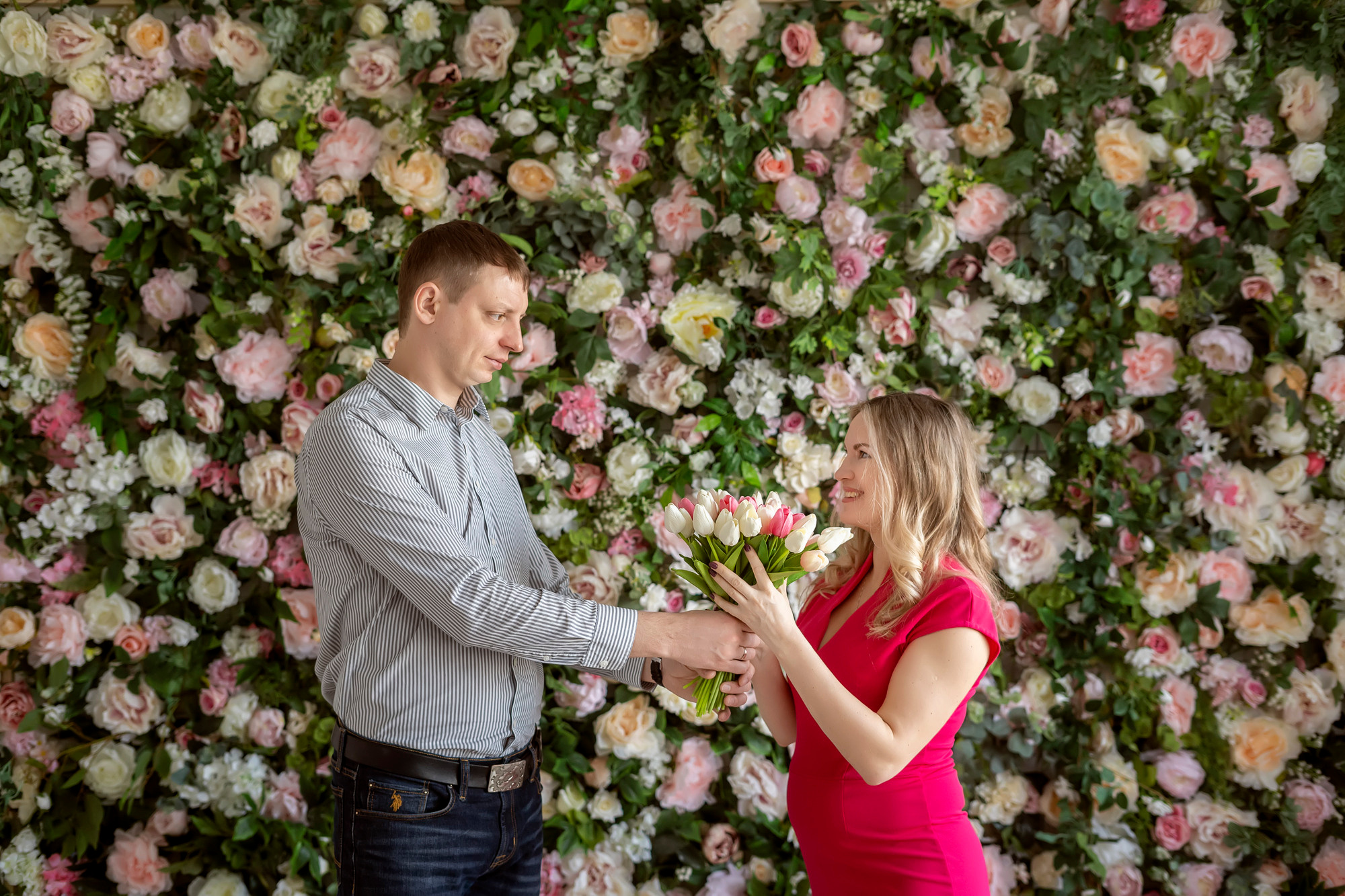 Весення история в студии К2. Семейный и детский фотограф в Хабаровске Анна Гриневич