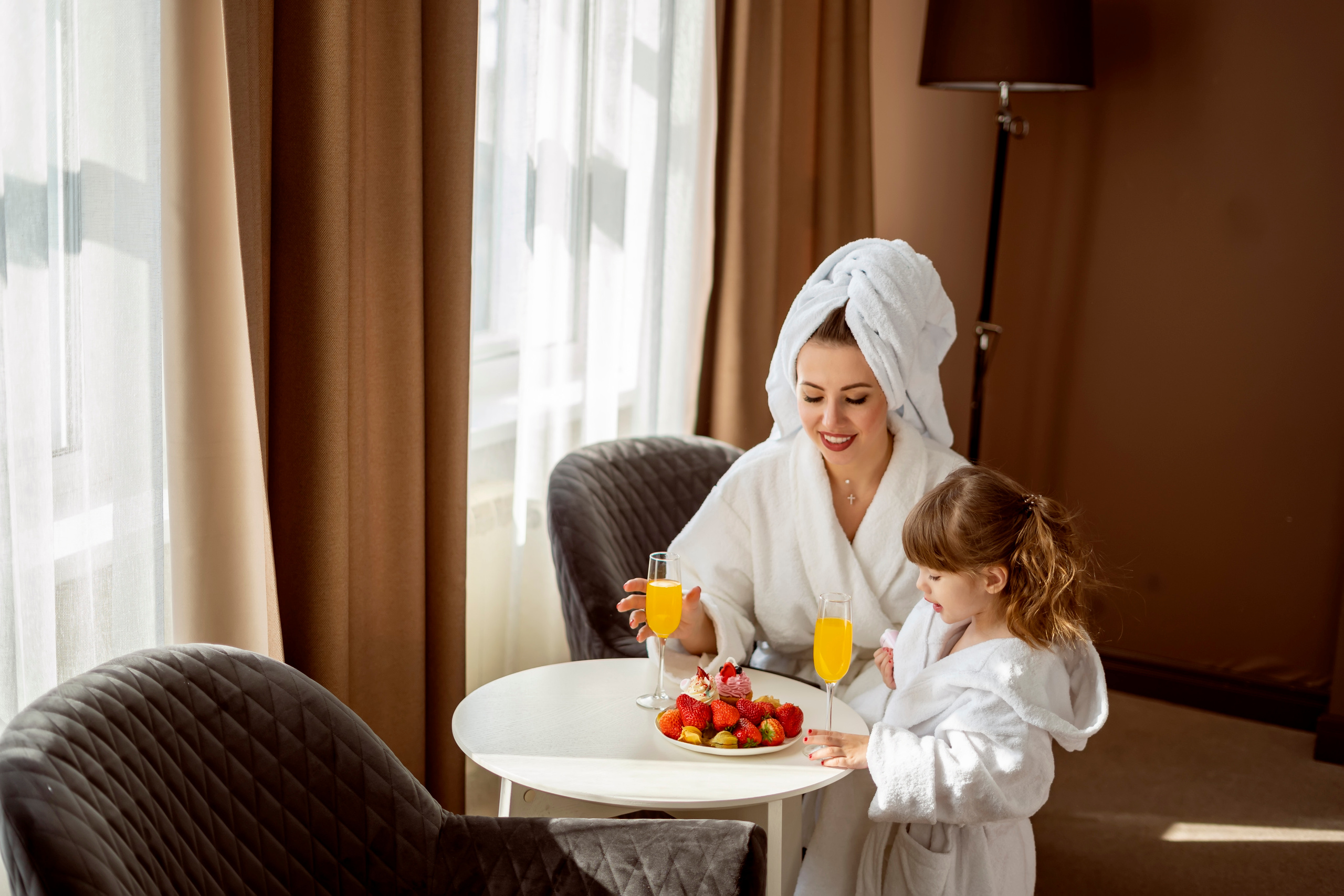 Утро мамы и дочки. Семейный и детский фотограф в Хабаровске Анна Гриневич