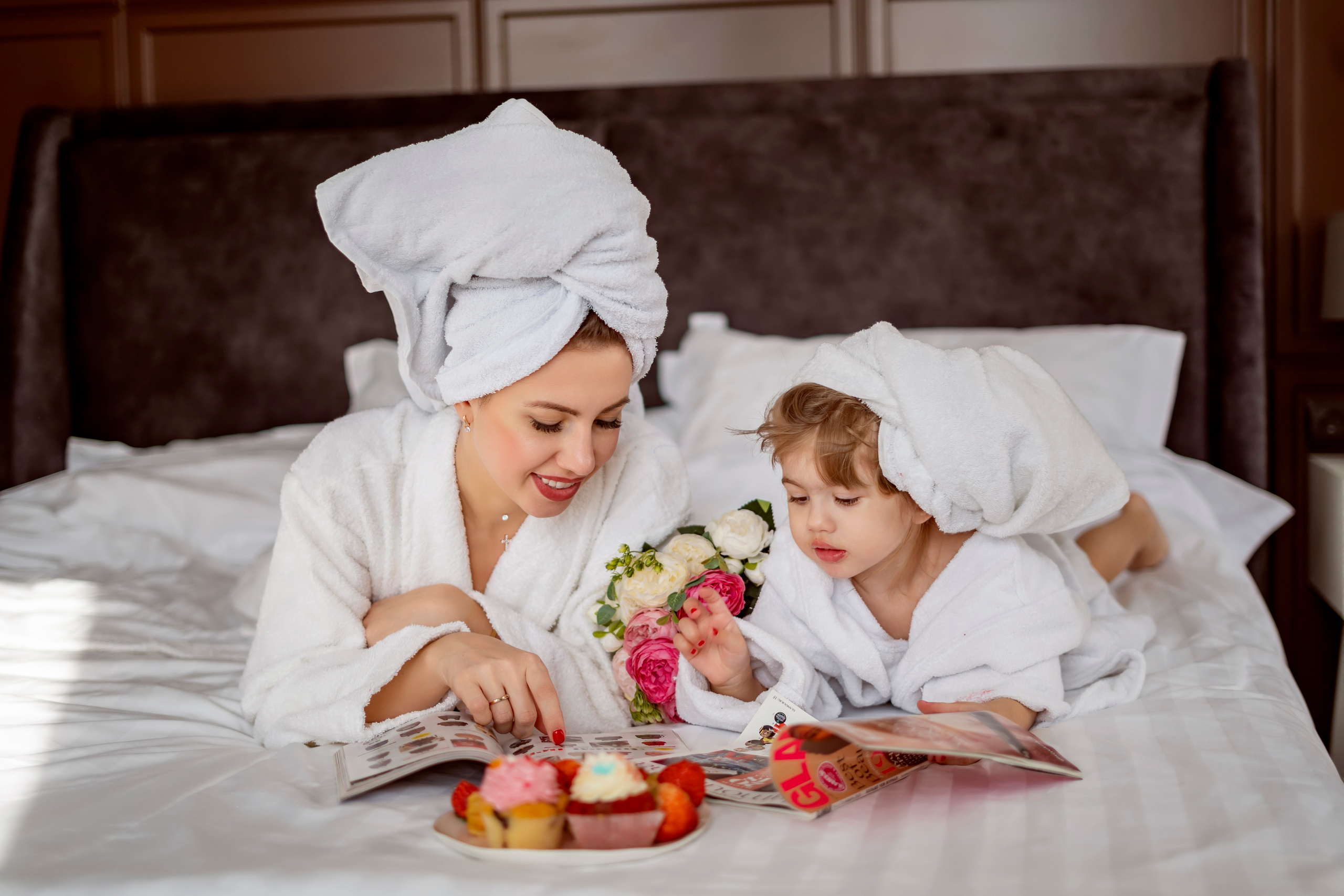 Утро мамы и дочки. Семейный и детский фотограф в Хабаровске Анна Гриневич