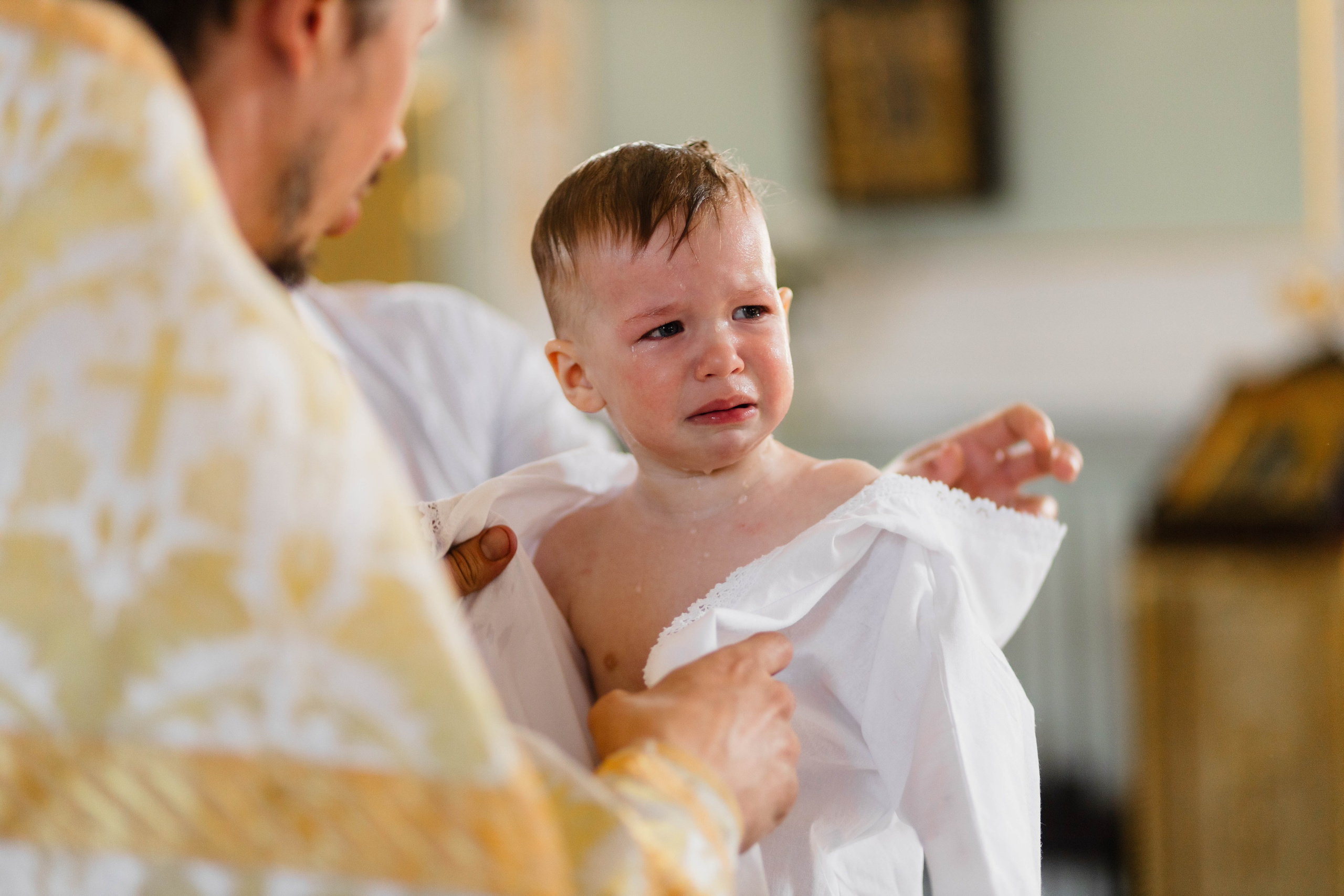Крещение. Семейный и репортажный фотограф в Пскове Виктория Колесникова