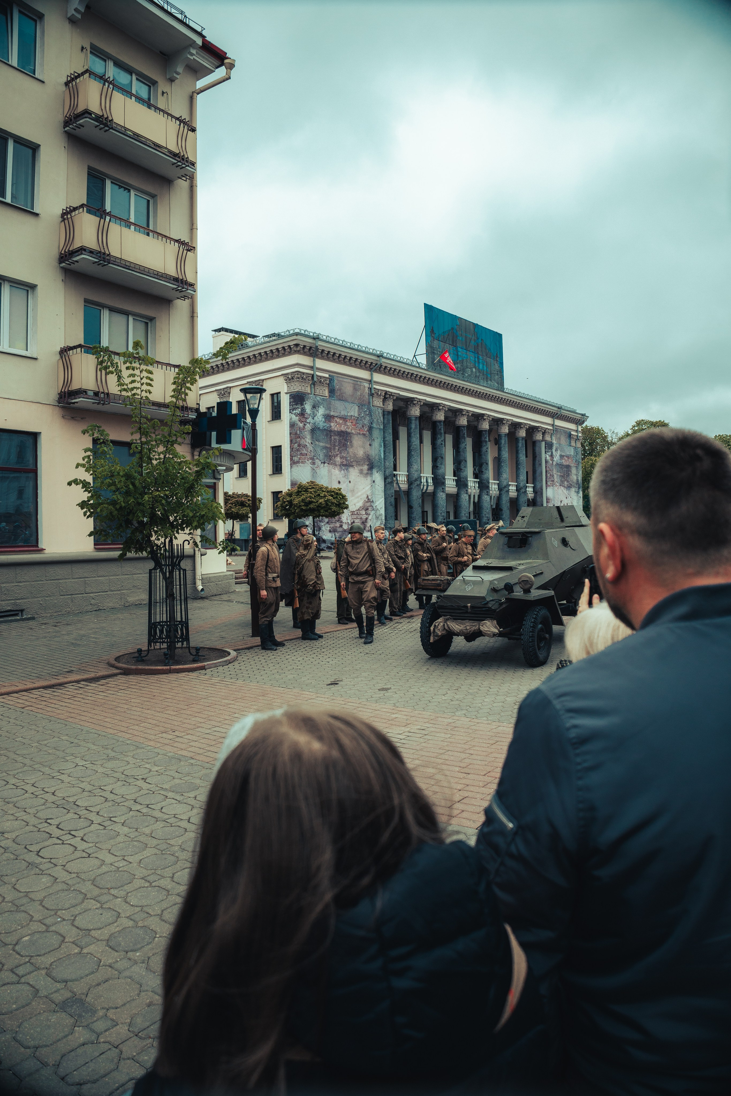 Реконструкция взятия рейхстага. Photographer Vladislav Voronovich