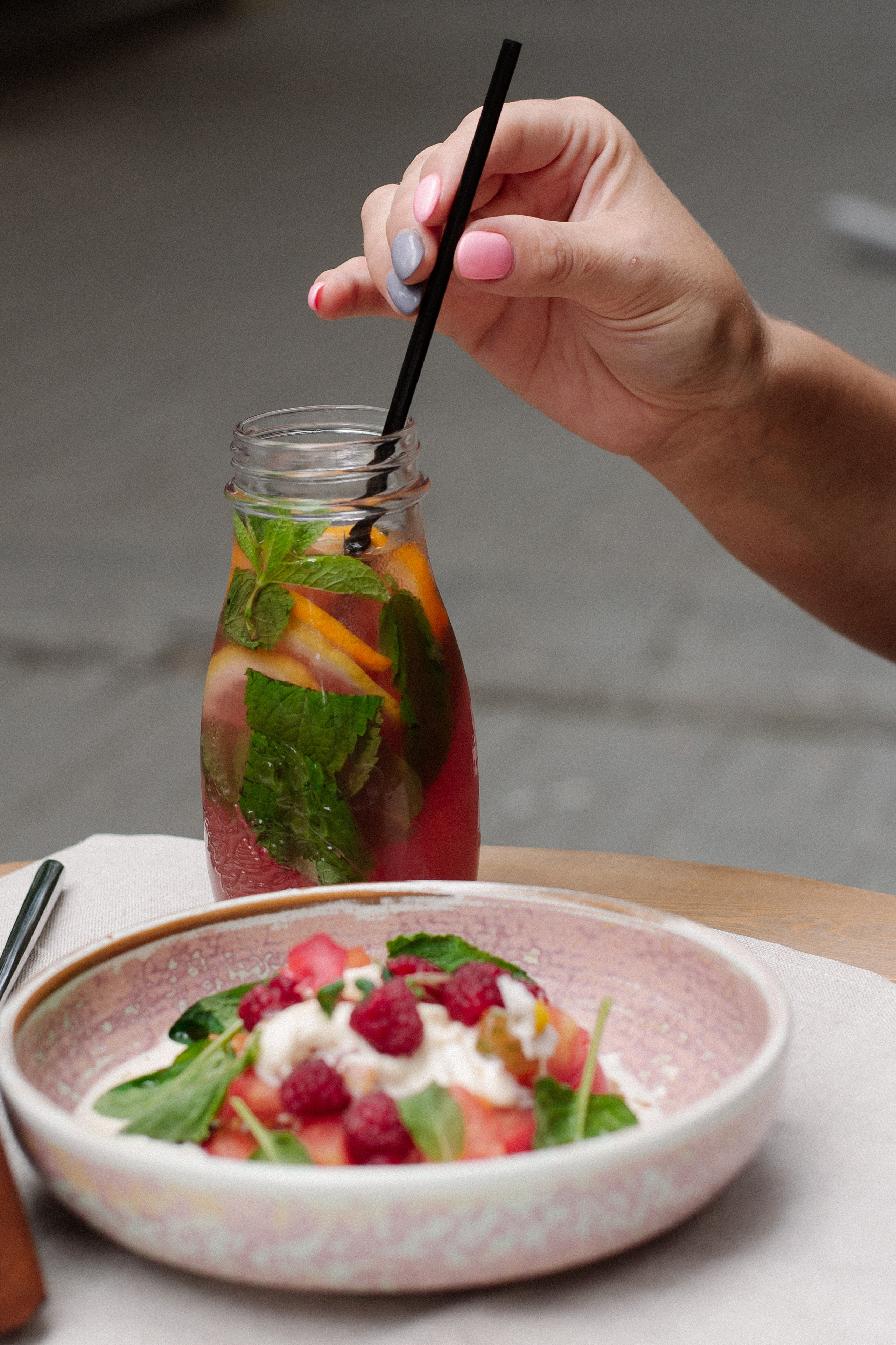 Сезонное меню для Stories Bistro. Портретный фотограф Ксения Люндовская