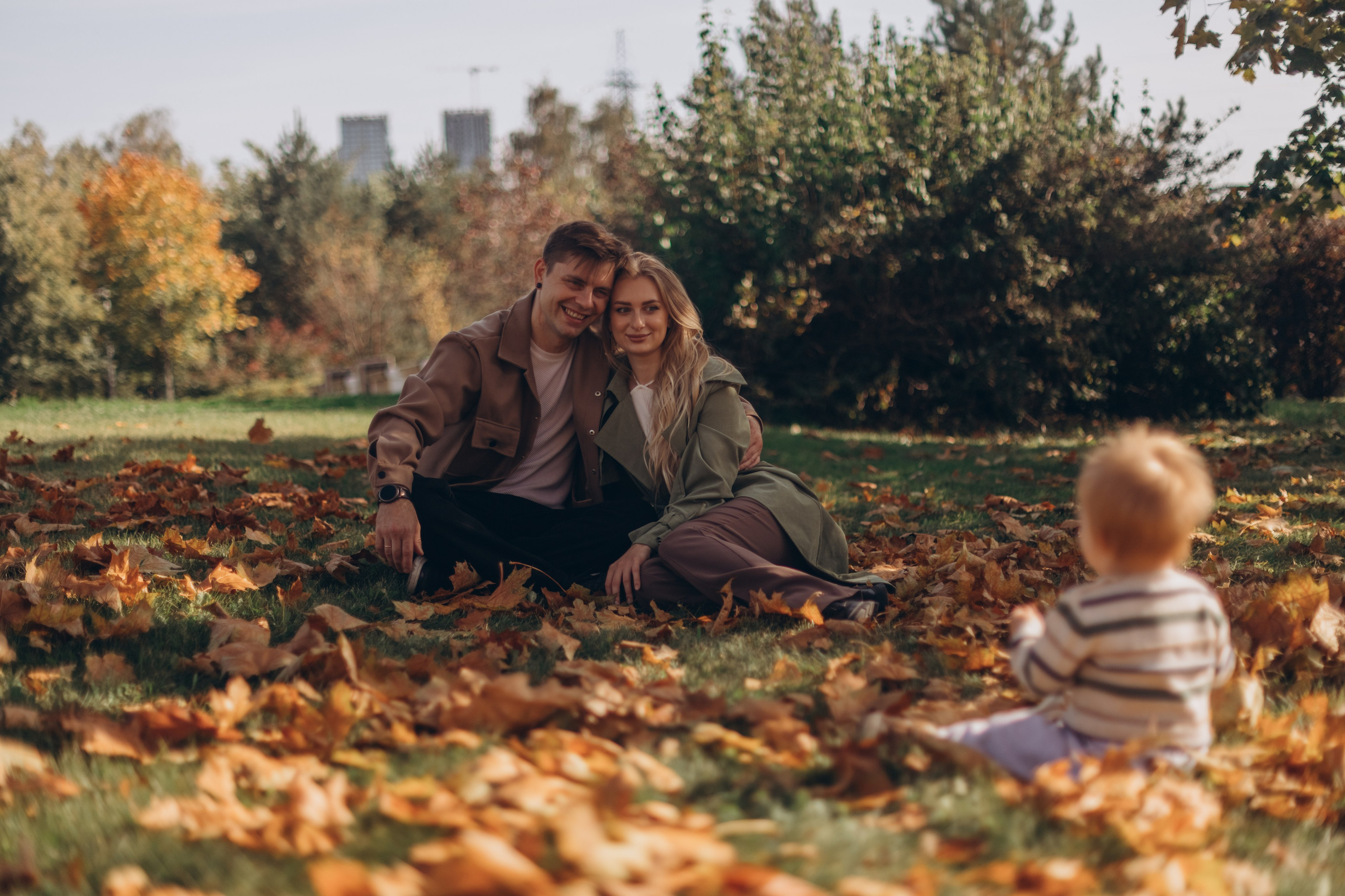 Осень в парке. Детский и семейный фотограф в Москве Светлана Шабалина