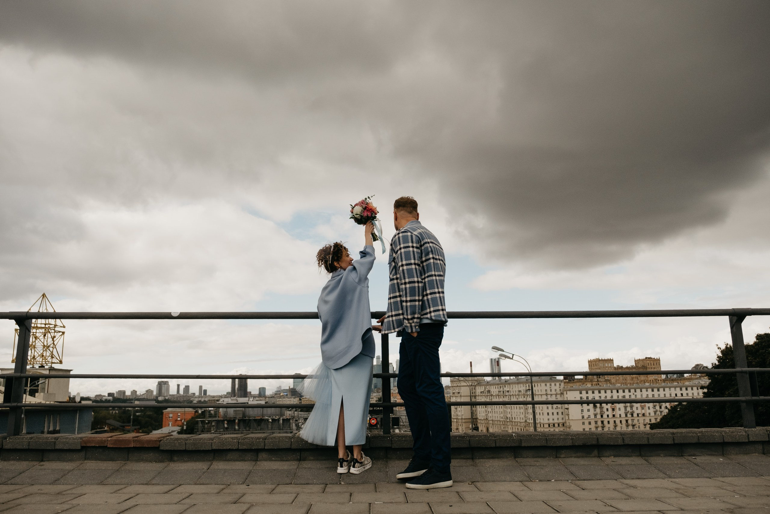 Хочу голубое платье. Свадебный фотограф Александра Тюлякова