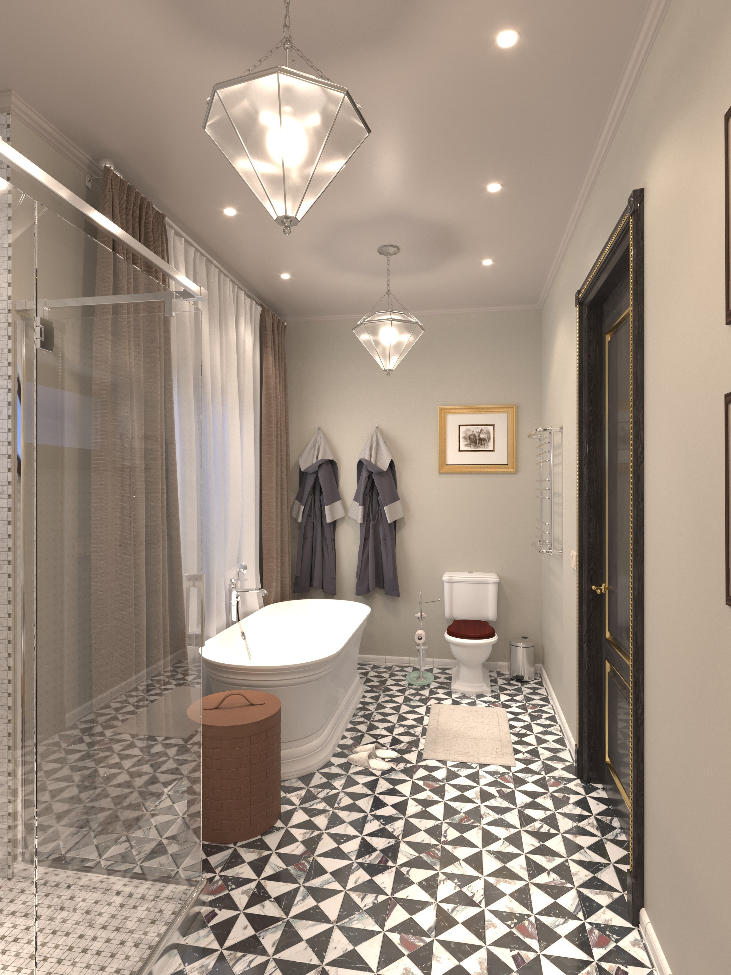 Бутик-отель/ Рублево-Успенское шоссе, МО. Визуализация и анимация в Москве — Андрей Епифанов