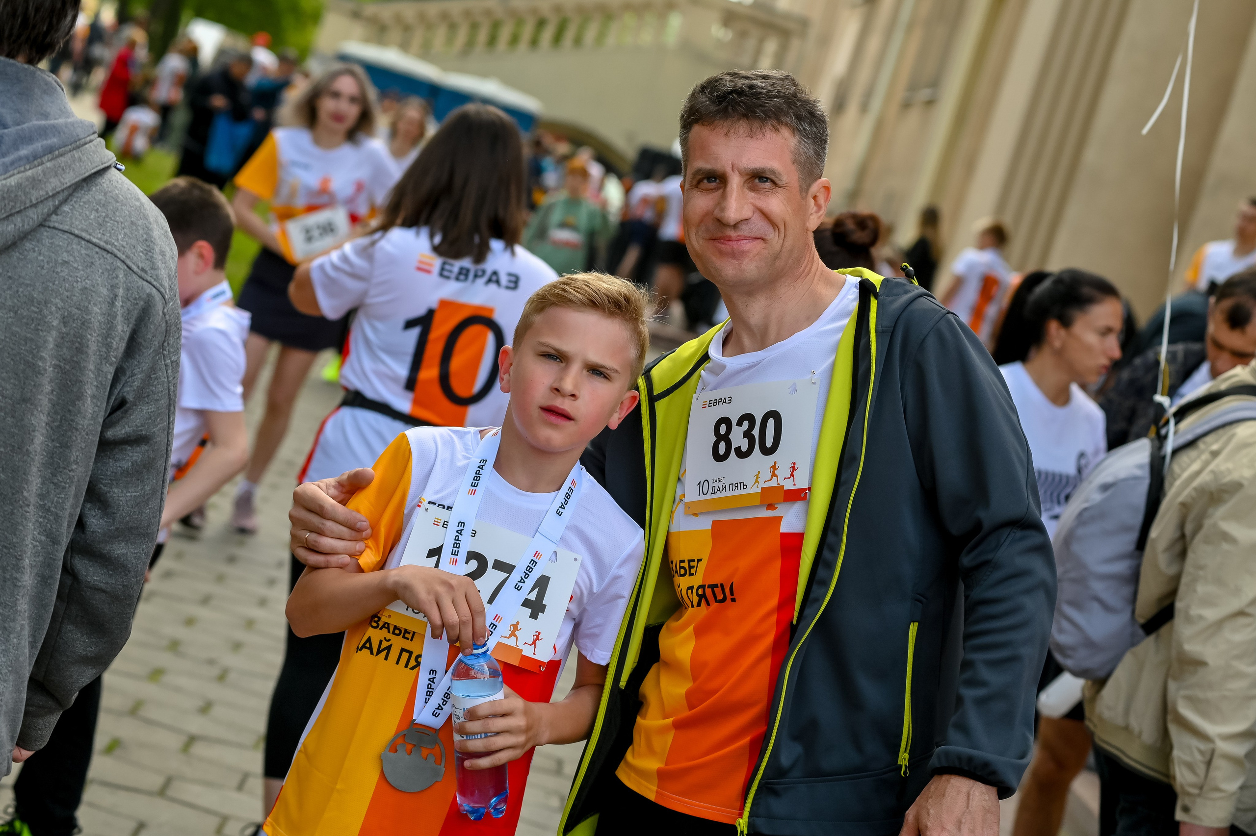 Забег «Дай пять» в Новокузнецке 26.05.2024. Репортажный профессиональный фотограф-любитель