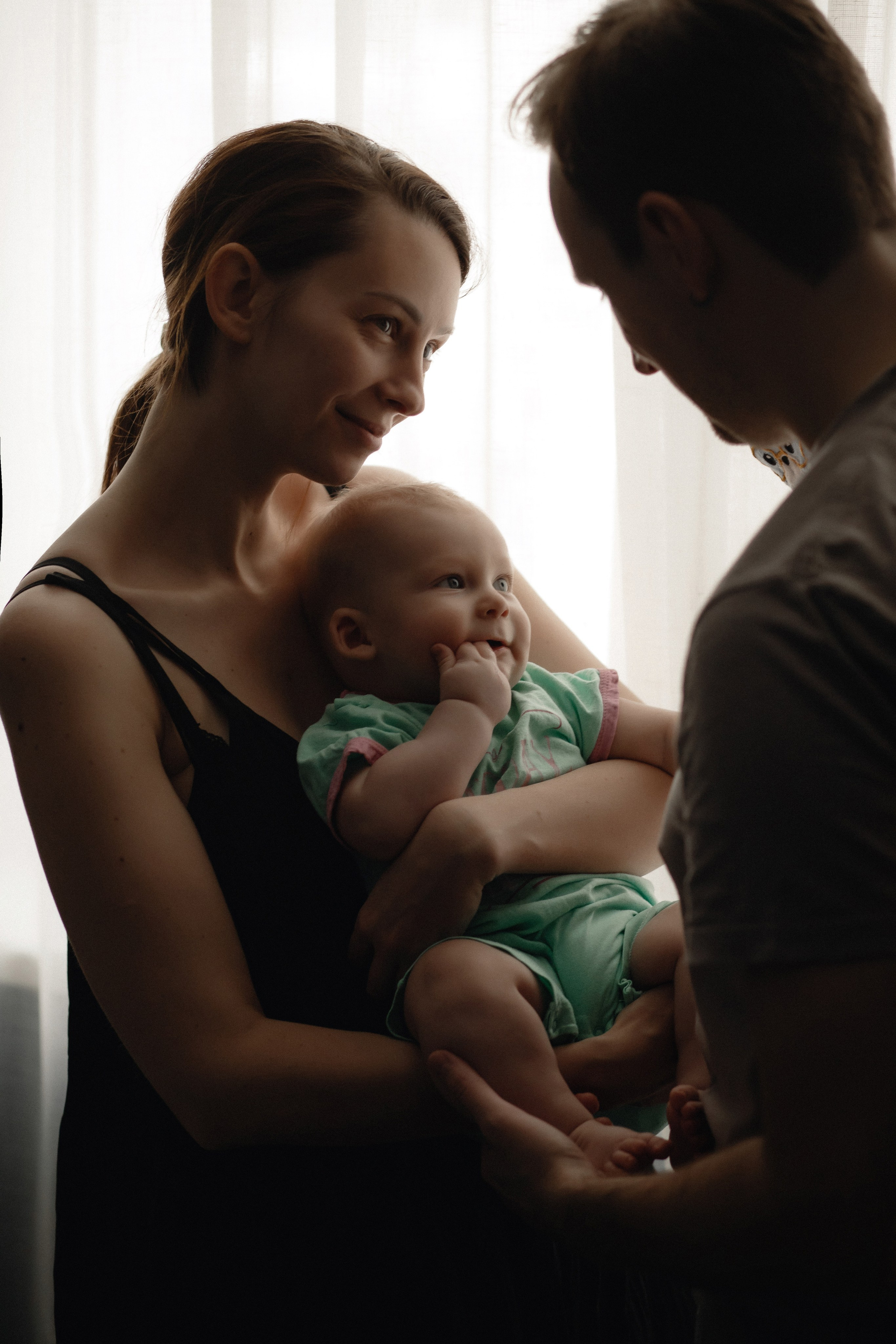 Дима, Катя и малыш Юра. Главная