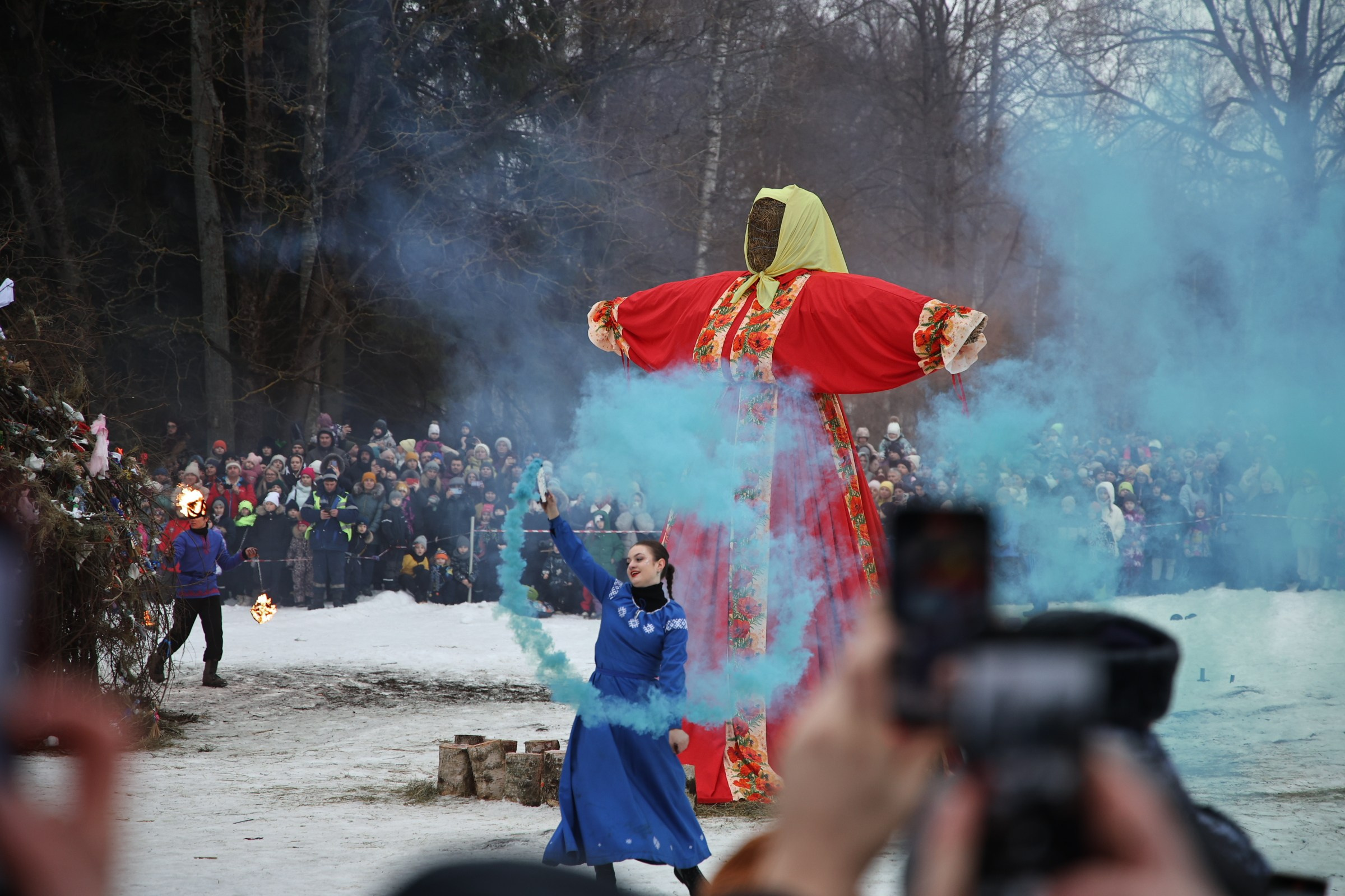 Широкая Масленица ГМЗ Павловск. Фотограф Валерий Сабрам