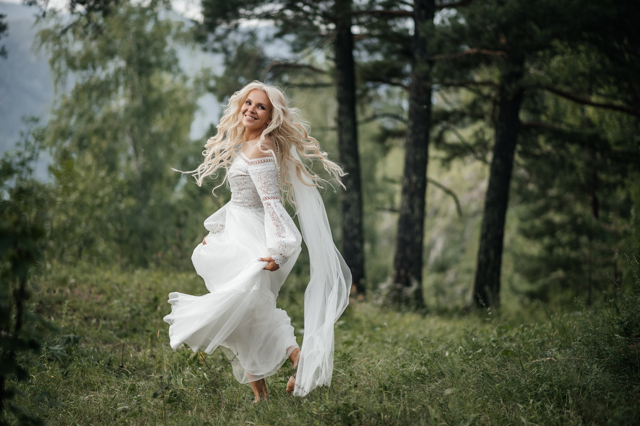 Паша и Даша. Свадебная  съемка на Алтае