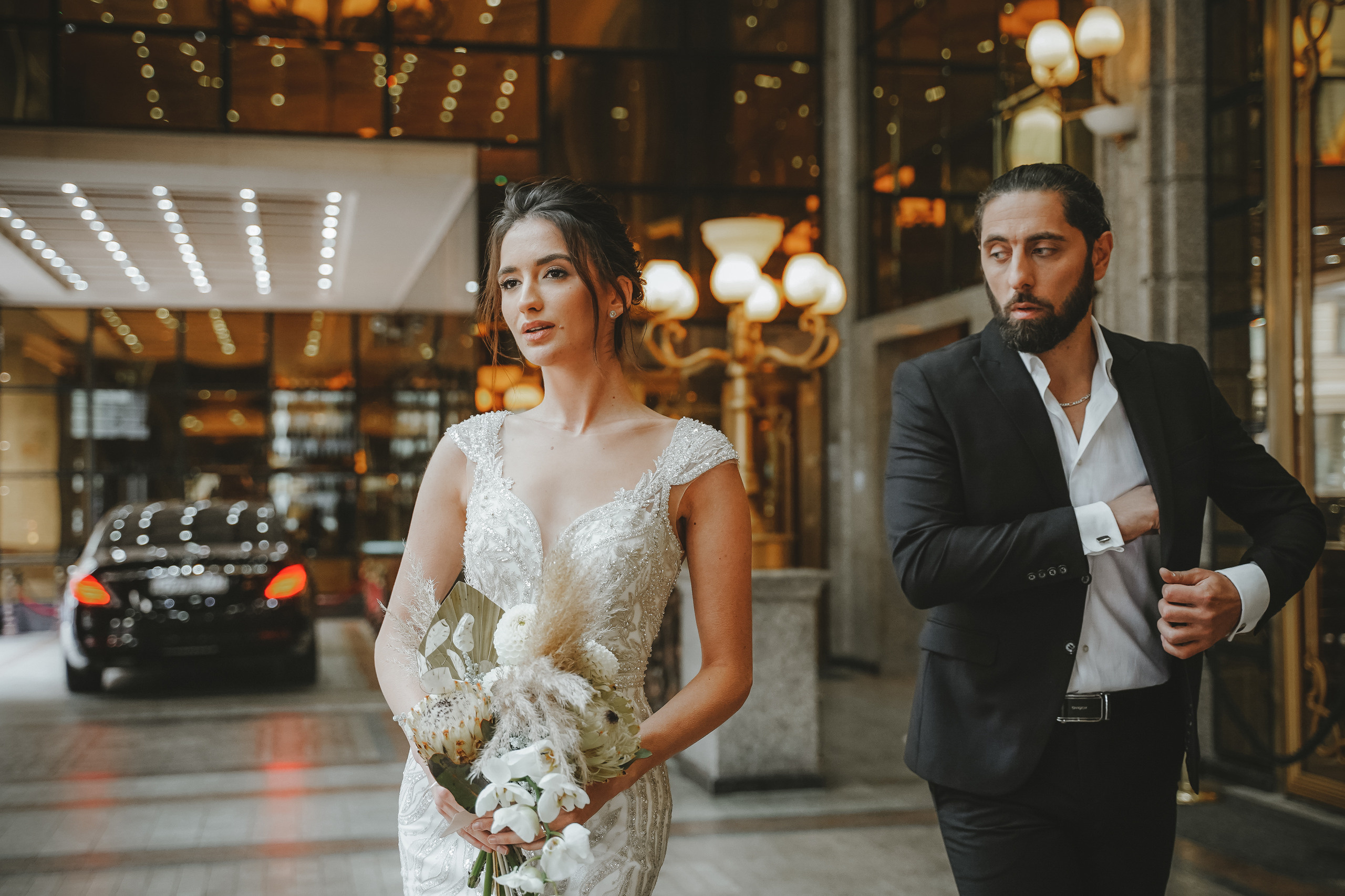 Свадебная фотосессия в St. Regensy Nikolskaya в Москве