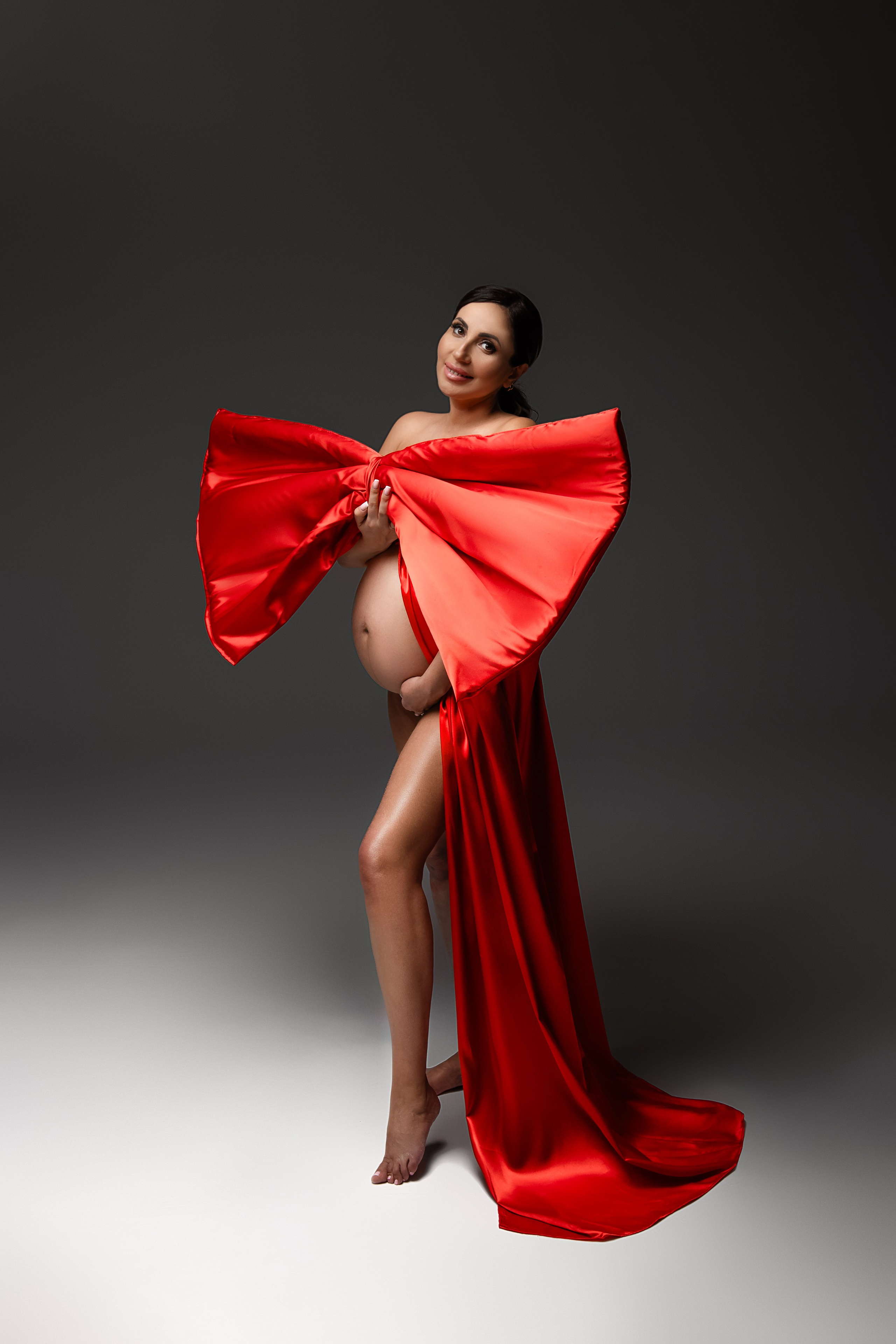 Красный бант. Фотограф Анна Качан