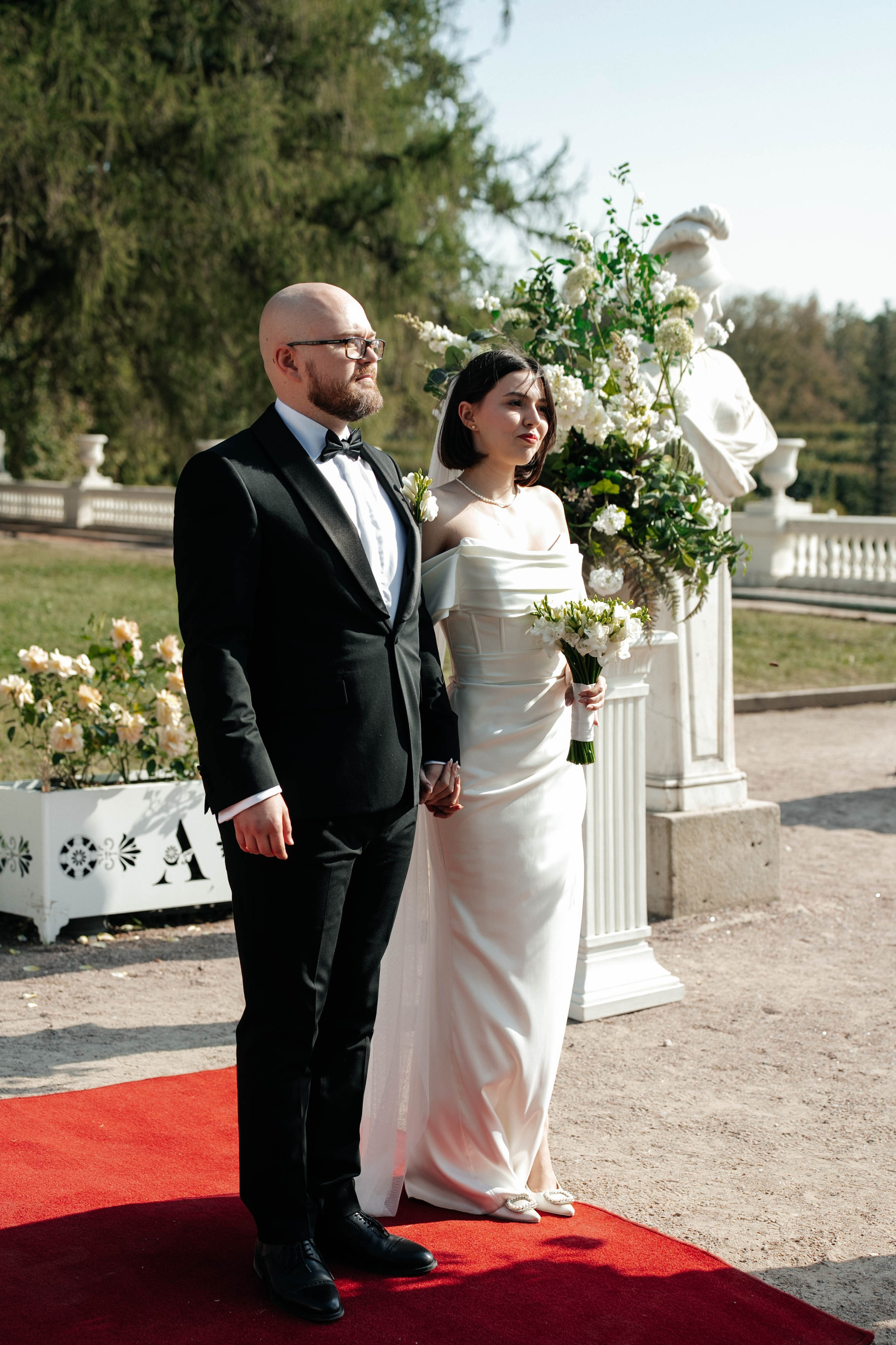 Регистрация в Архангельском | ресторан Дача. Свадебный фотограф Москва Александра Аверкова