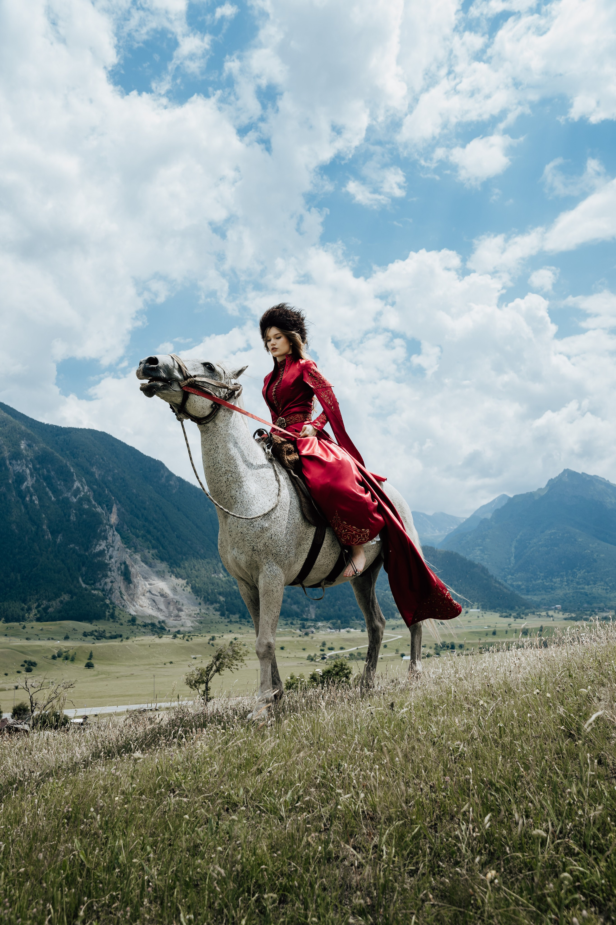 Съёмки в горах. Фотограф Диана Семенова