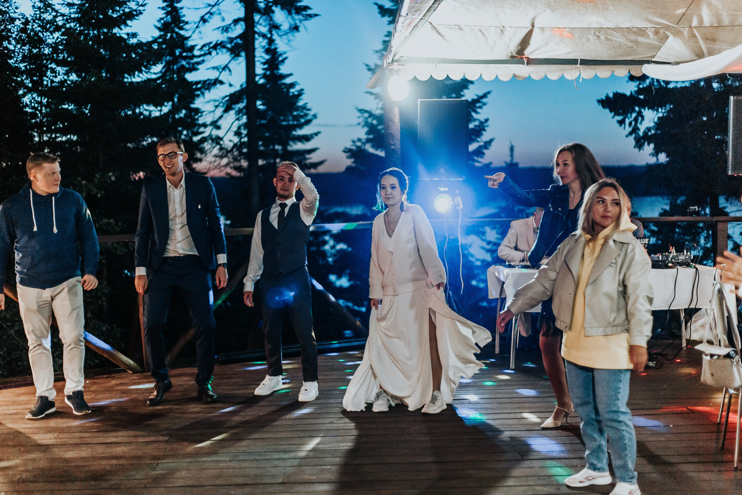 Свадебный вечер на турбазе «Чайка». VOLOCHKOVA