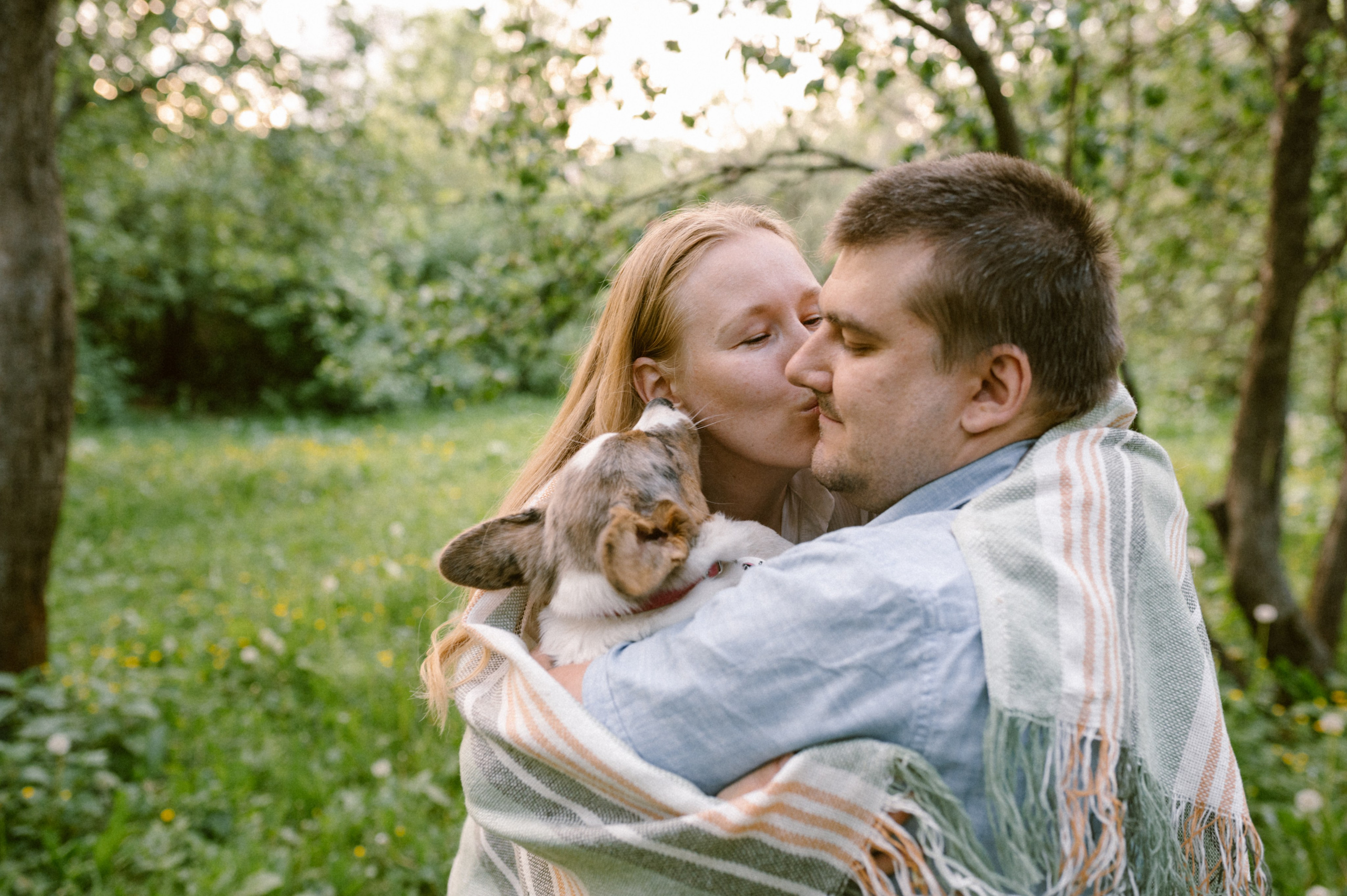 Настя и её семья. Фотограф анималист в Москве Ольга Агушева