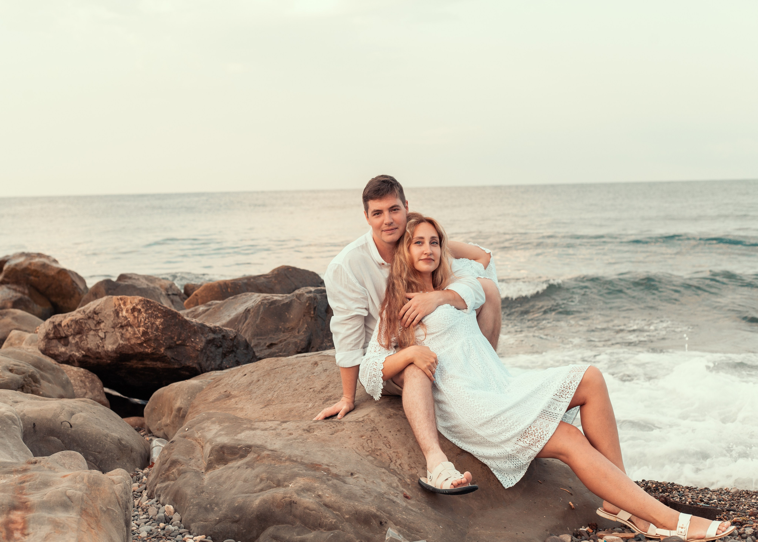 Нежные кадры на рассвете у моря в Лоо. Семейный фотограф в Сочи, Лоо, Дагомысе, Вардане Кучумова Олеся