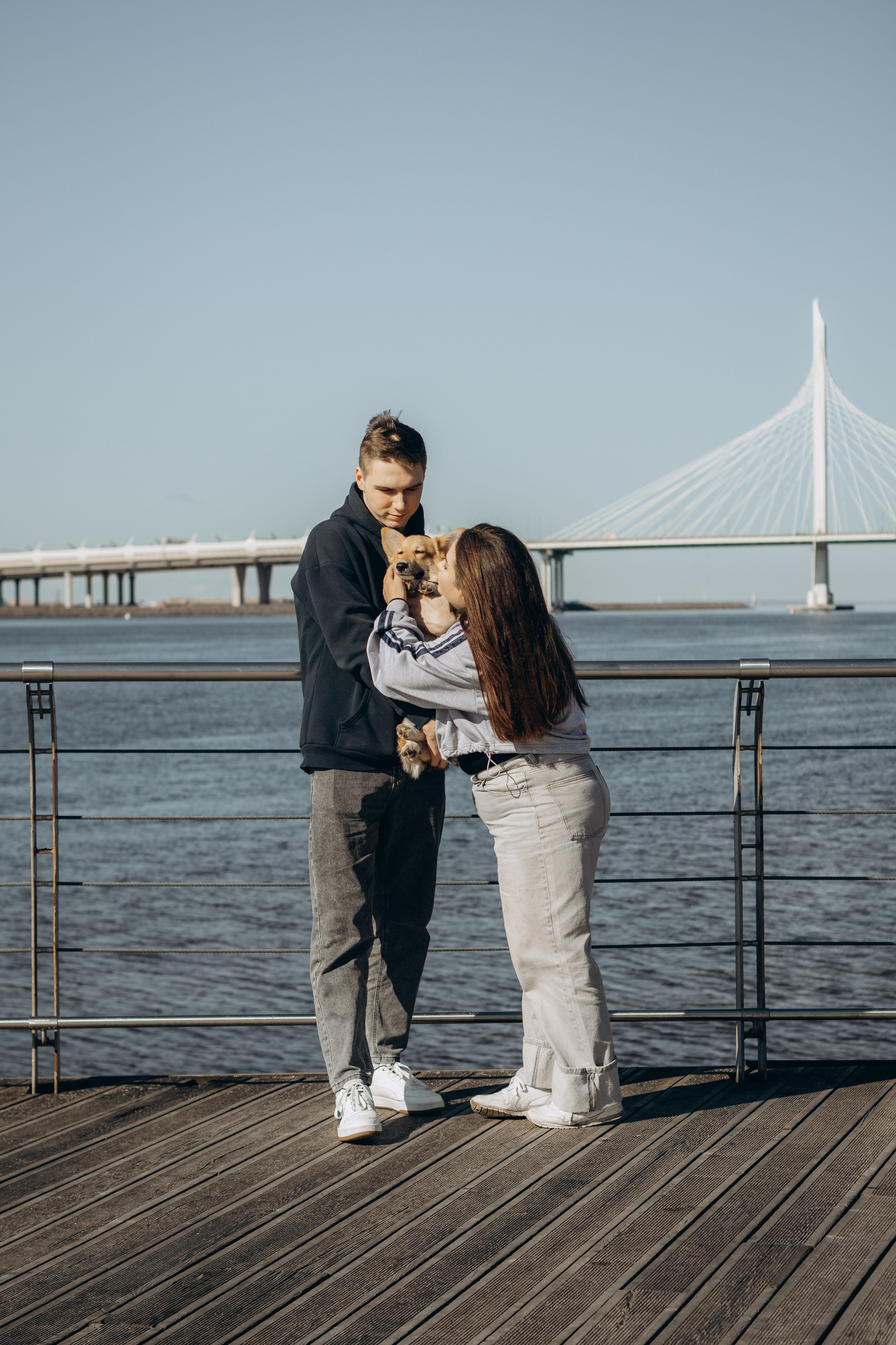 Катя, Максим и Леся. Фотограф-анималист в Санкт-Петербурге