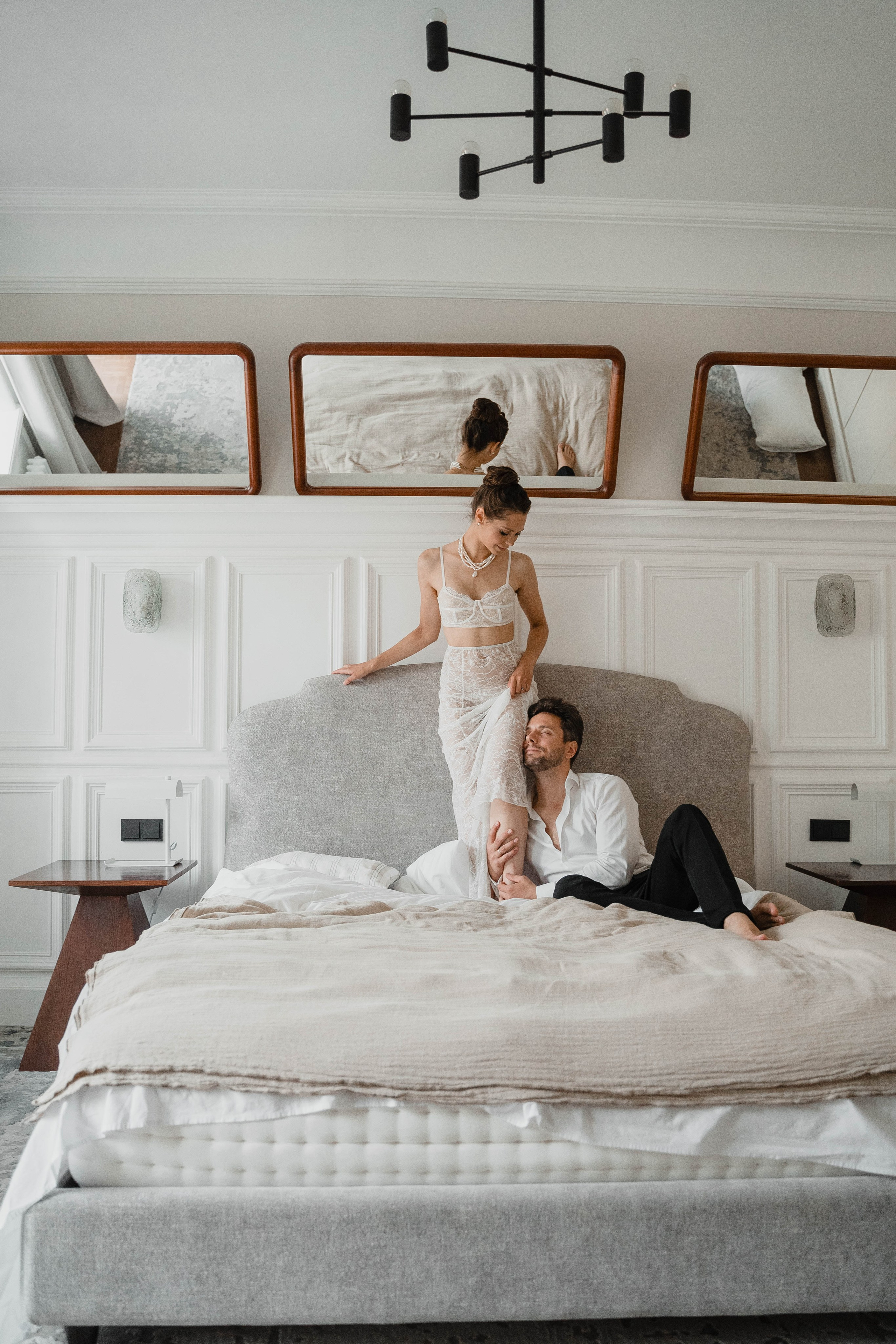 Совместные сборы в одной квартире…. Свадебный фотограф Казань Анастасия Доле