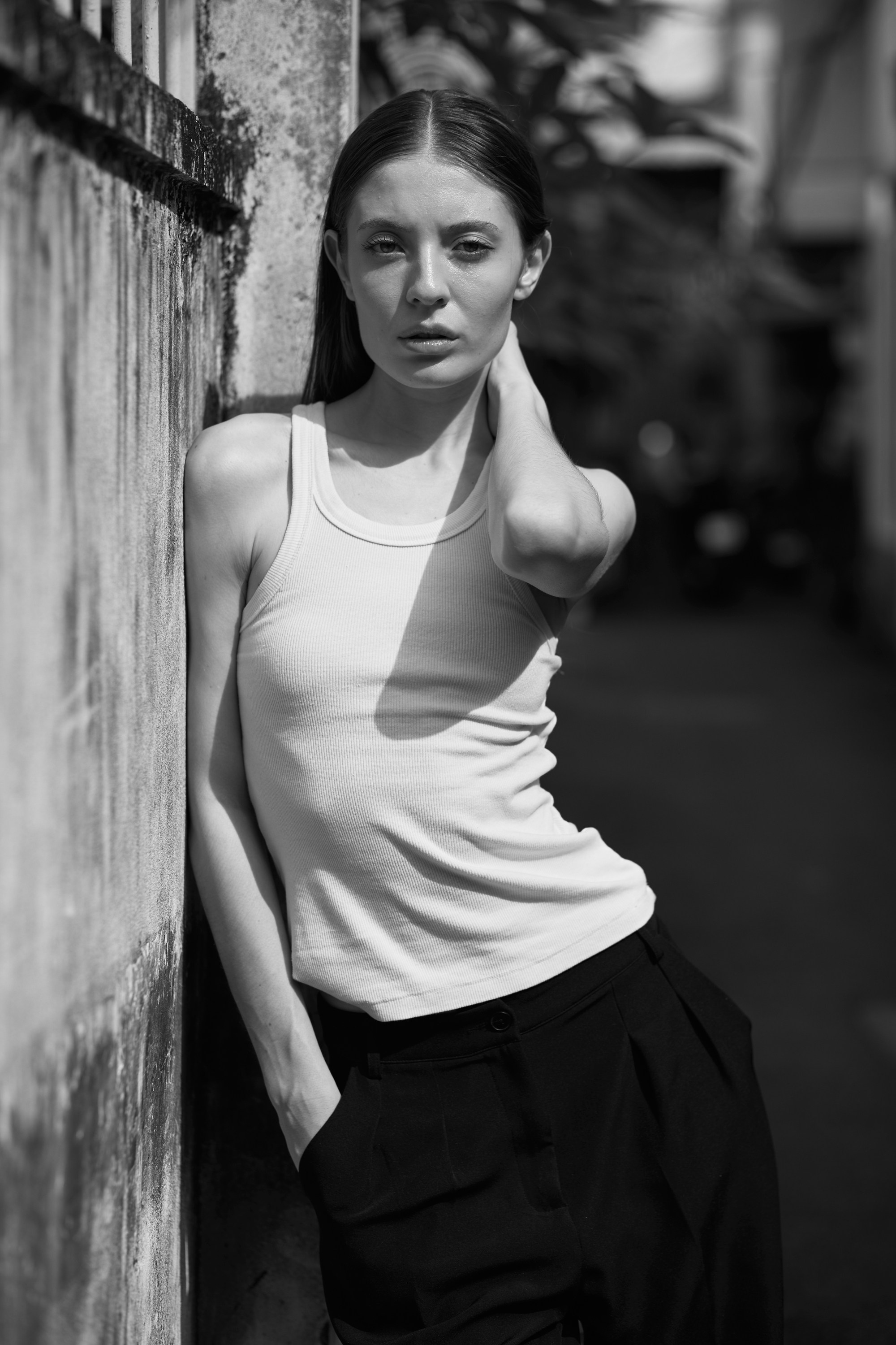 Model tests. Portrait and business photographer in Moscow Andrey Nikolsky