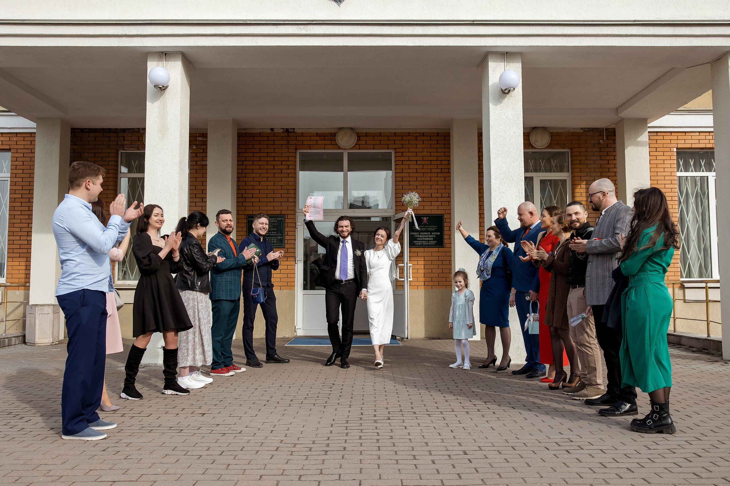 Свадебная фотосессия в Санкт-Петербурге. Свадебный и семейный фотограф Алексей Аверин