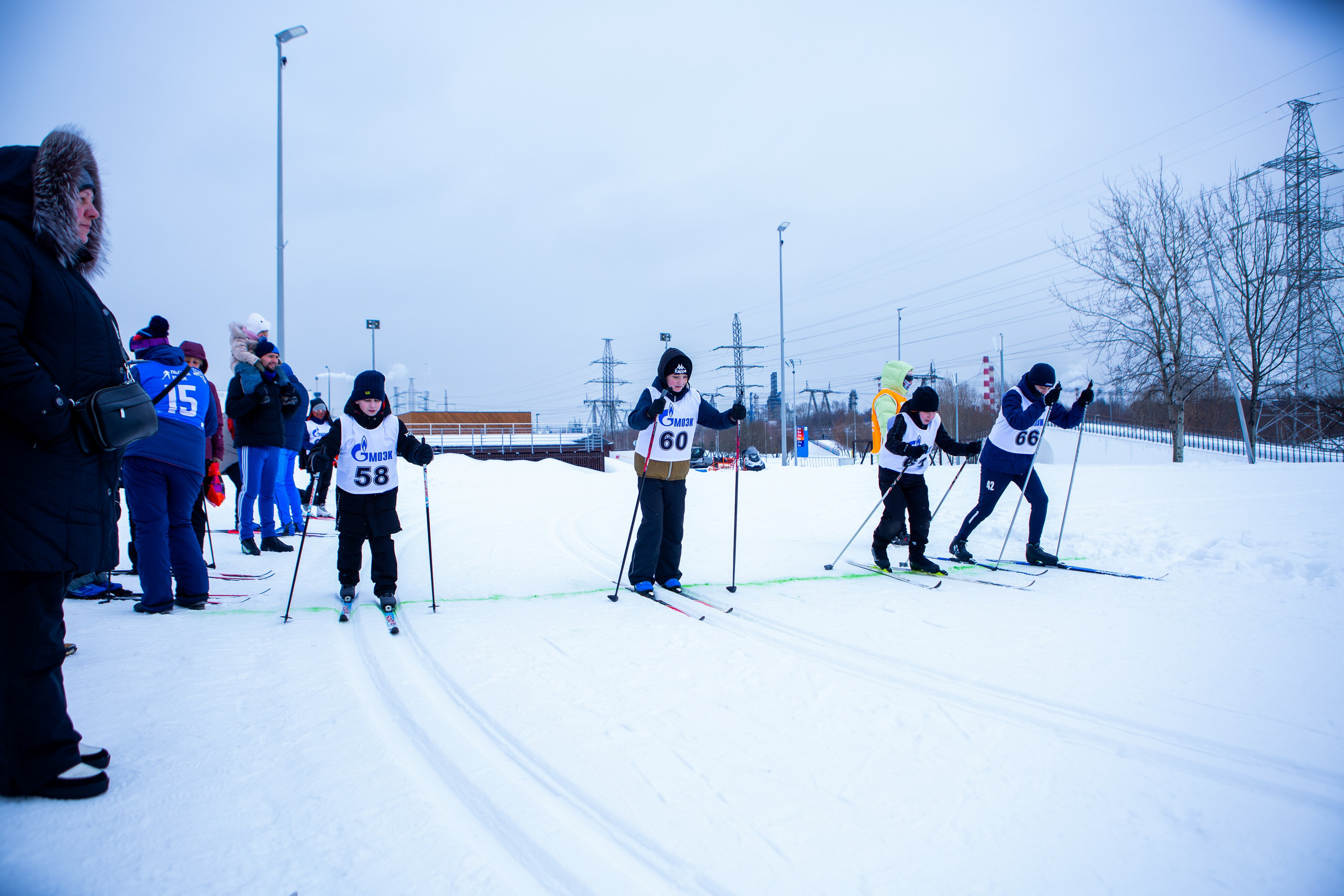 Лыжные гонки «Объединенные спортом». Репортажный, семейный, свадебный, портретный фотограф