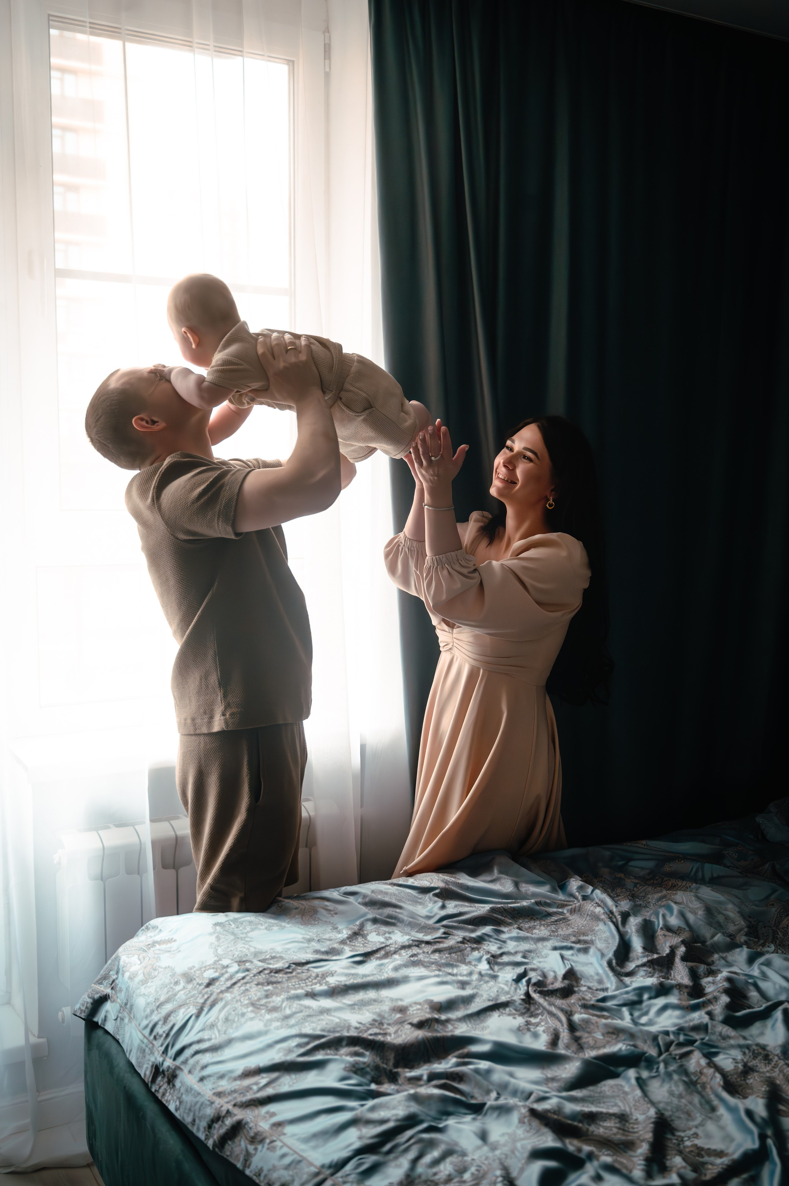 Домашняя съёмка в стиле Lifestyle. Семейный фотограф в Москве и Подмосковье Стася Рапницкая