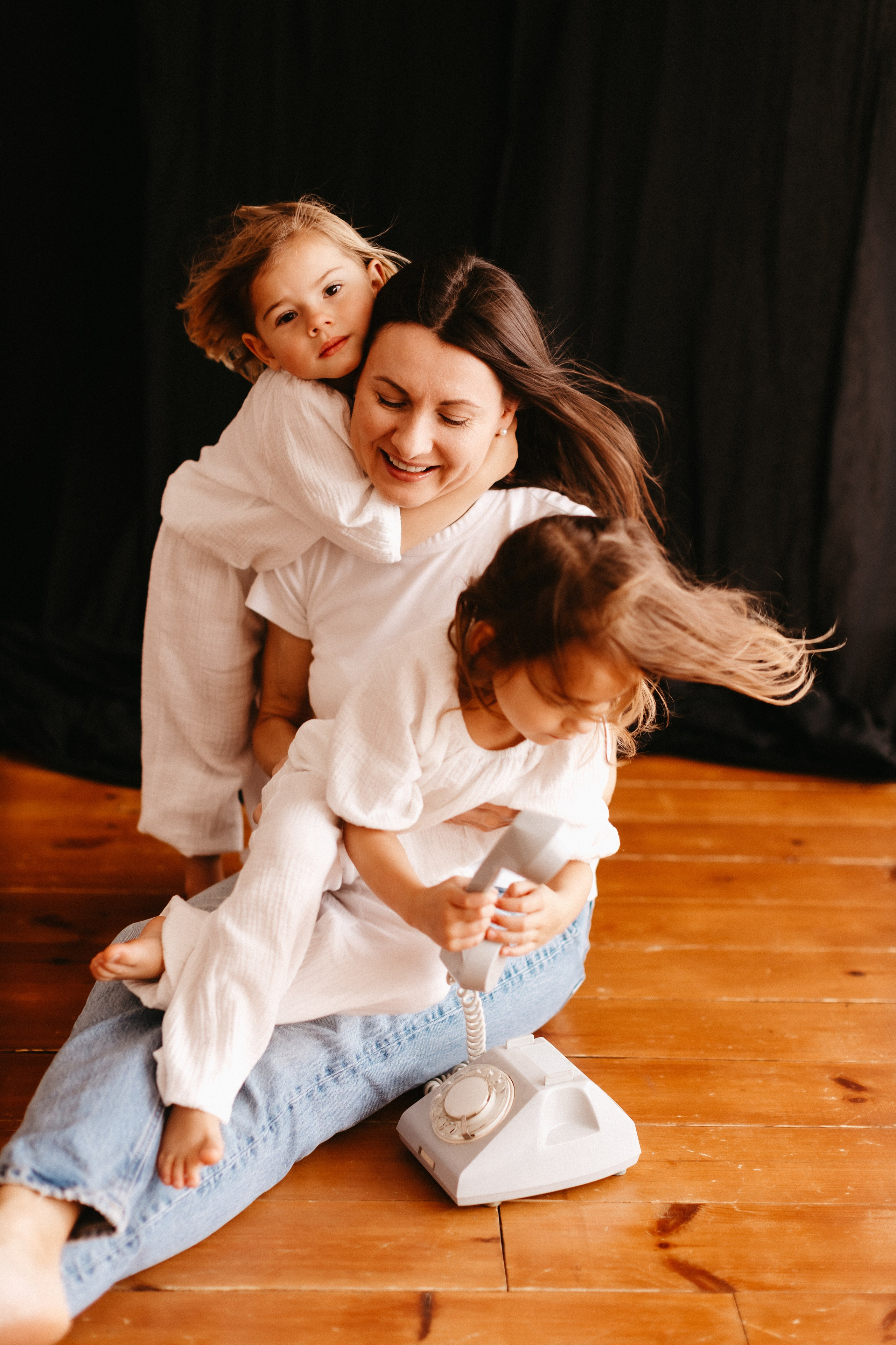 Мама и девочки. Евгения Пелипас