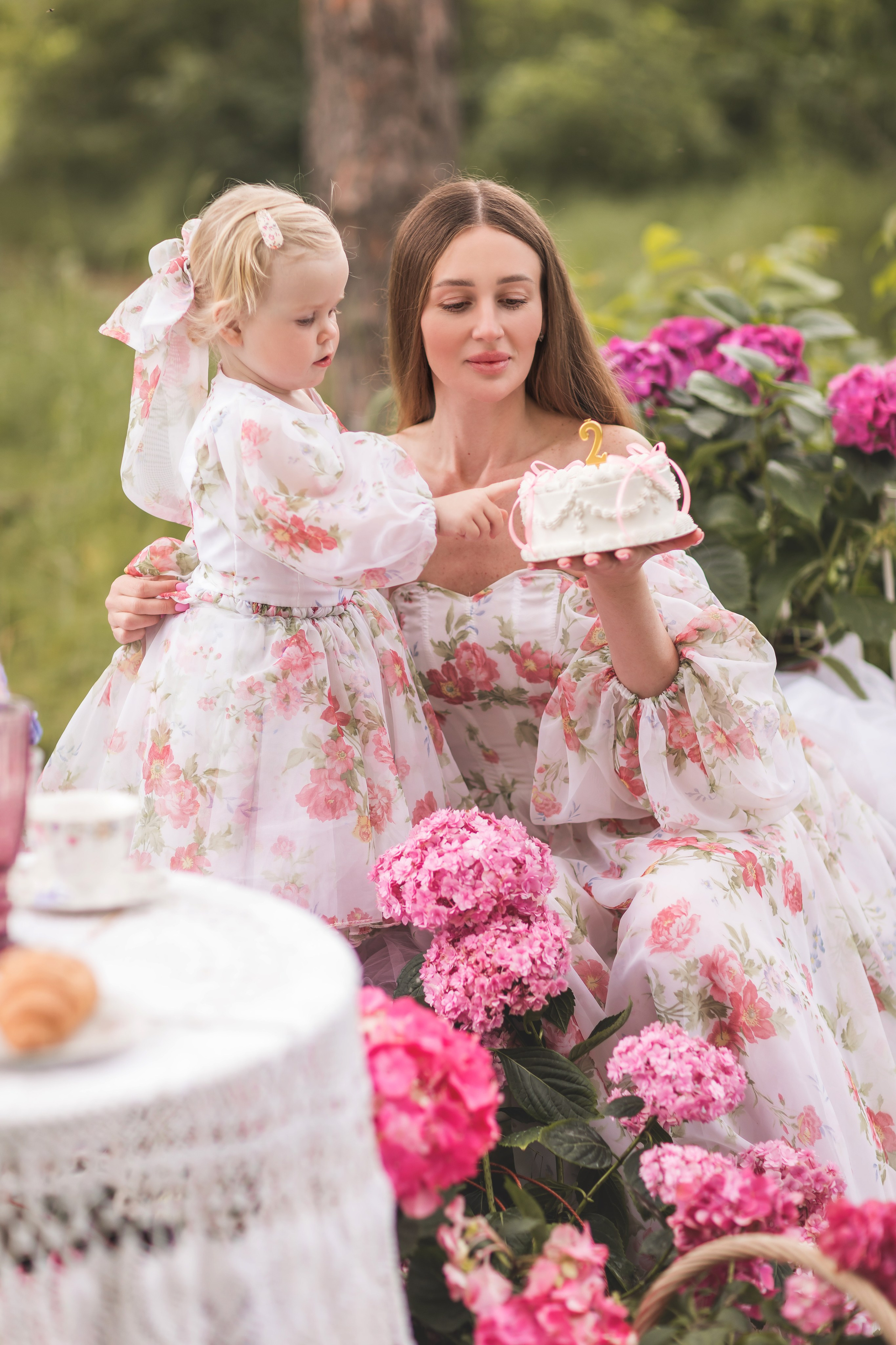 Пикник гортензия. Семейный и детский фотограф Краснодар Валерия Власенко