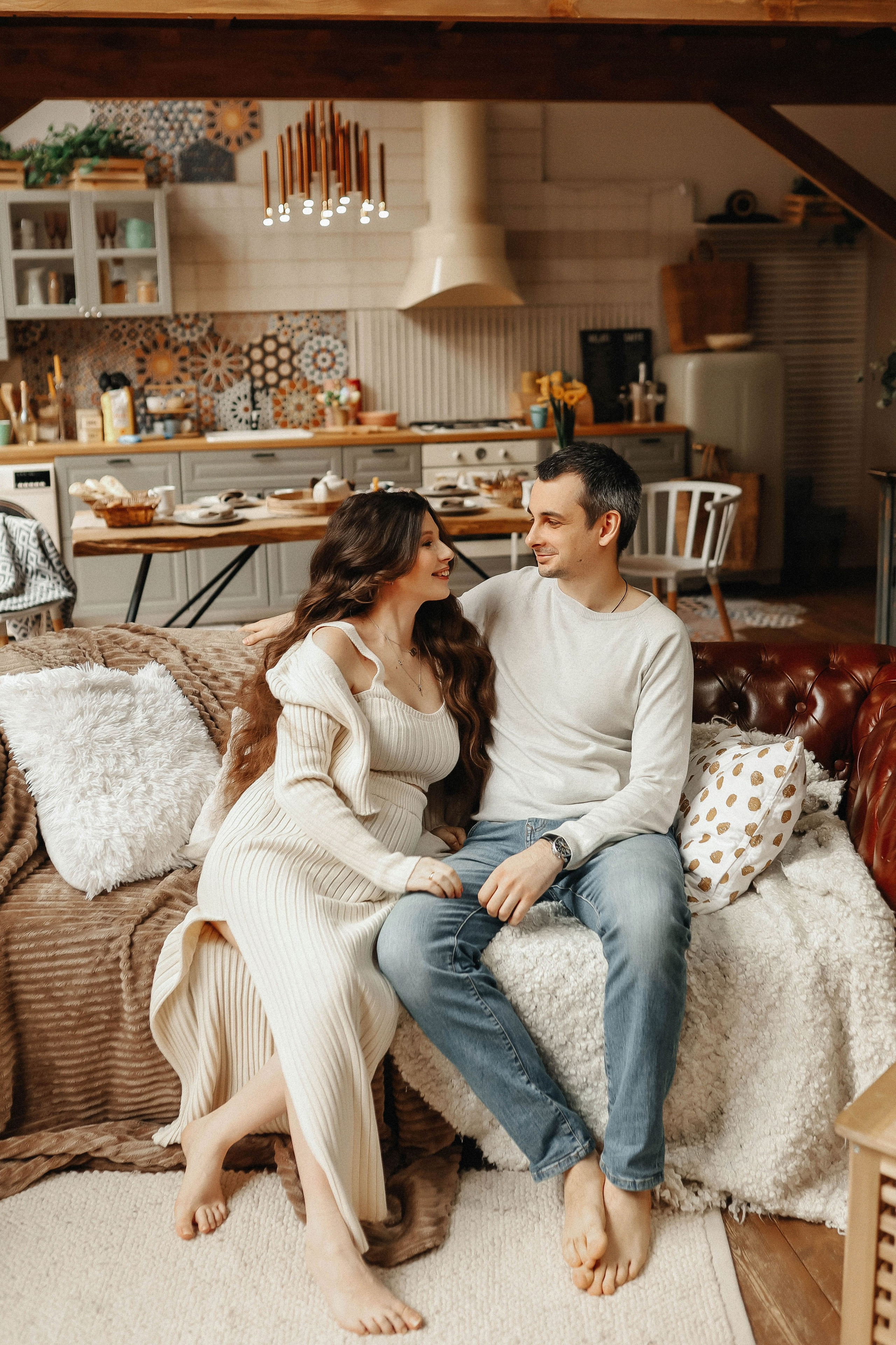 Семейная фотосессия беременности в Москве. Свадебный и семейный фотограф в Москве