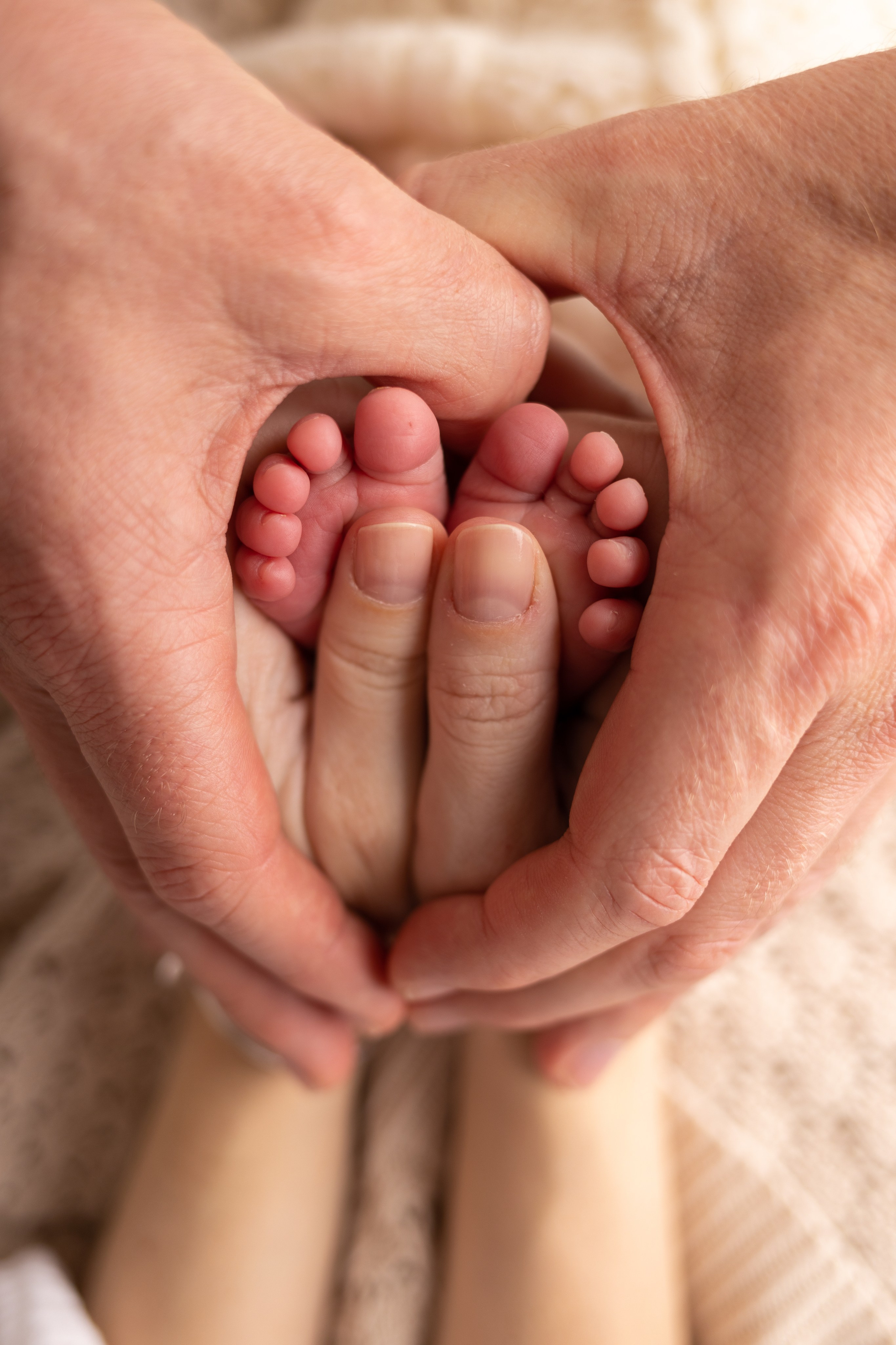 Newborn съемка в стиле Лайф. Фотограф новорожденных малышей в Омске и Омской области Эльвира Камаева