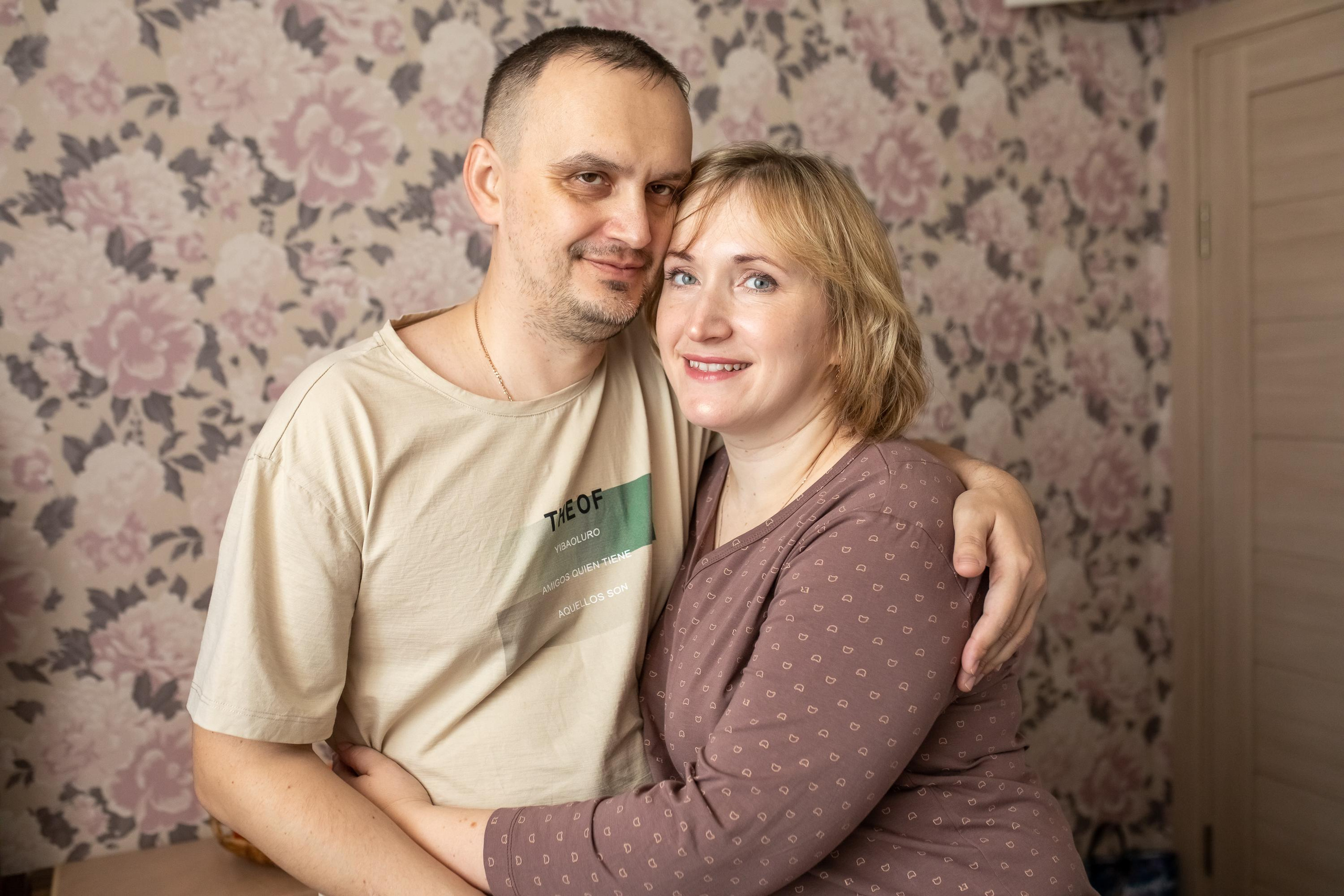 Домашняя съемка для семьи Анны и Павла. Женский семейный фотограф Тула Москва Захарова Анна