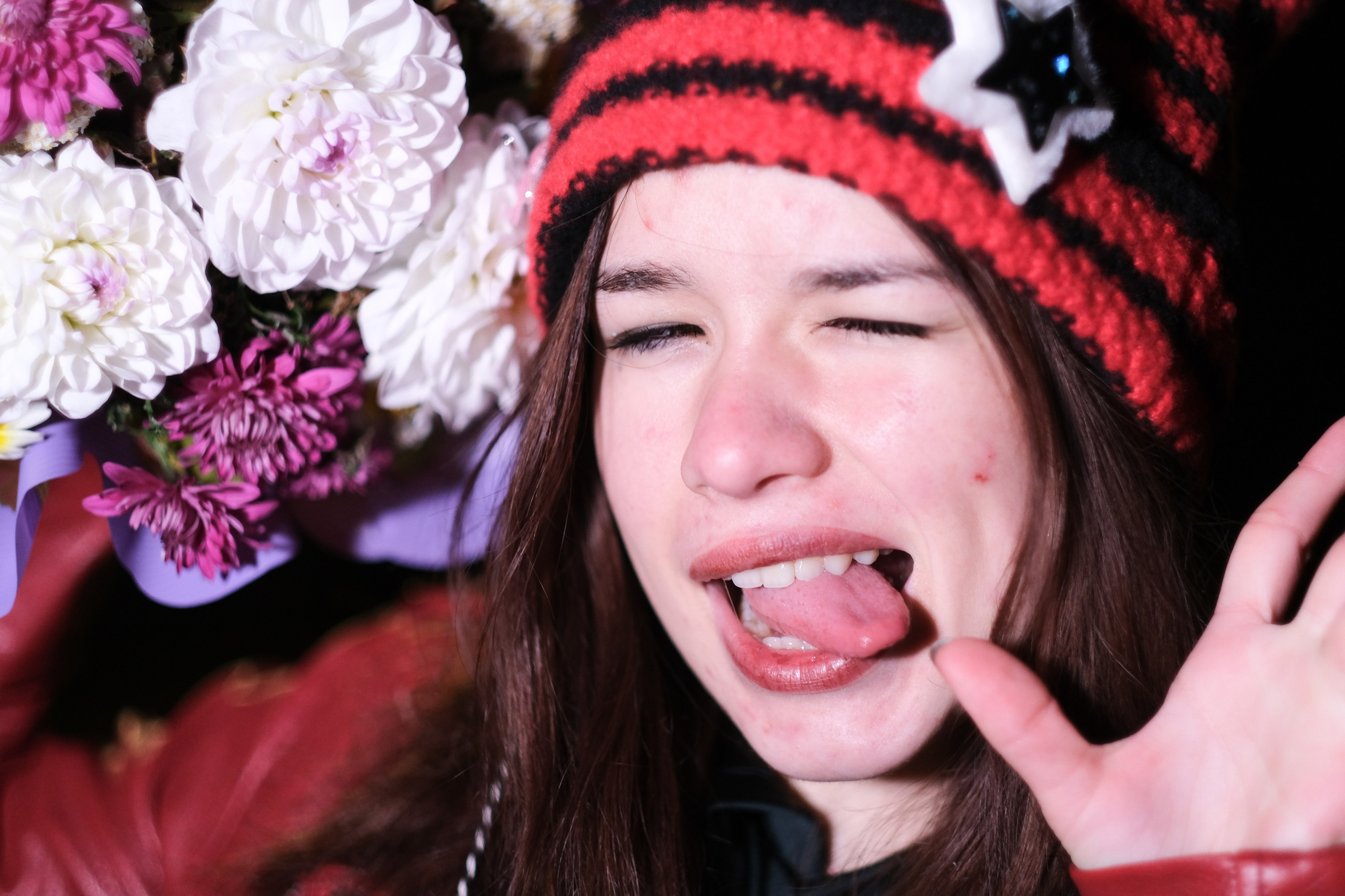 Александра в красном. Креативный фотограф в Москве Арапова Виталия