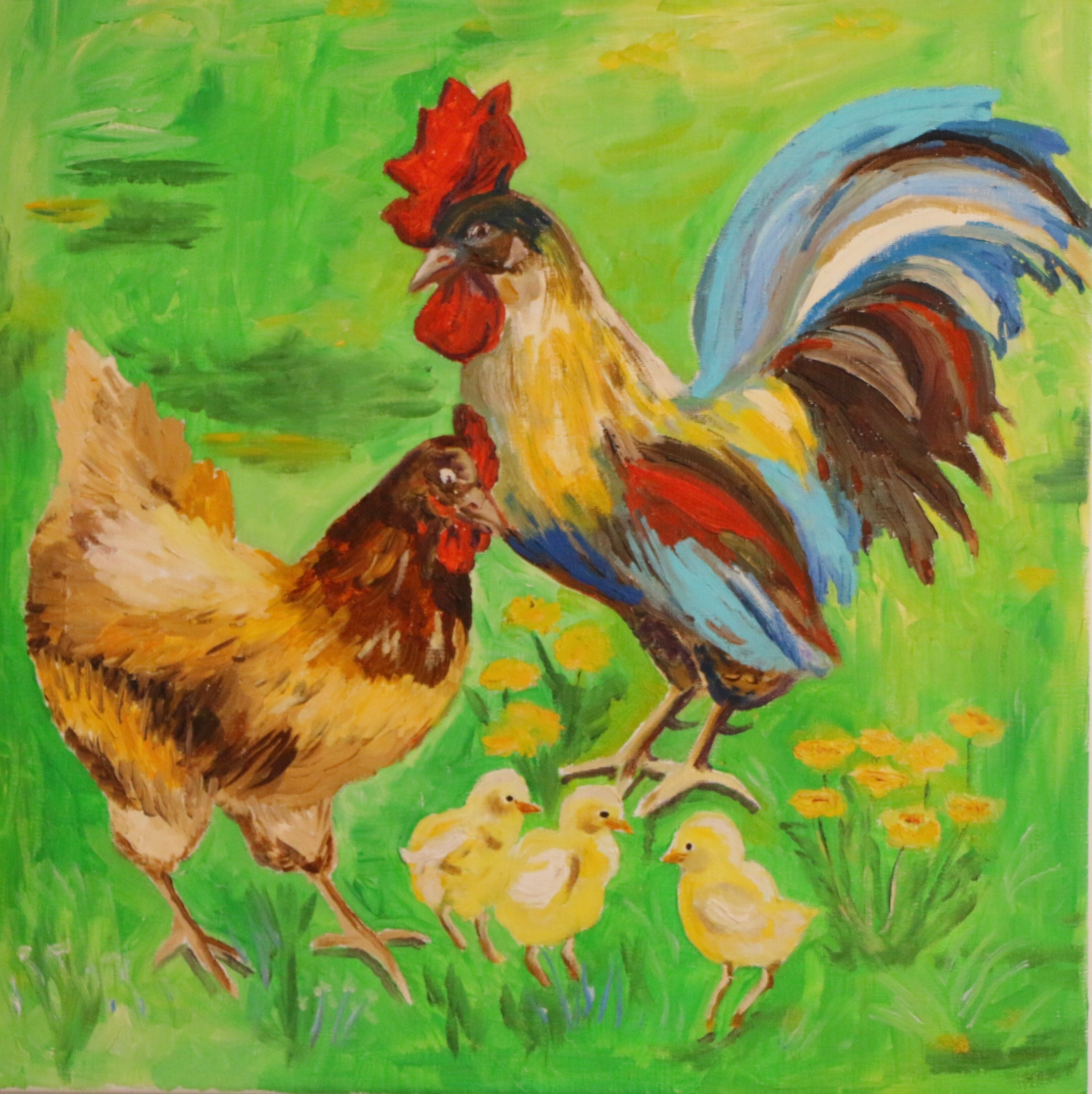 Животные. Продажа картин маслом на холсте в г. Ялта