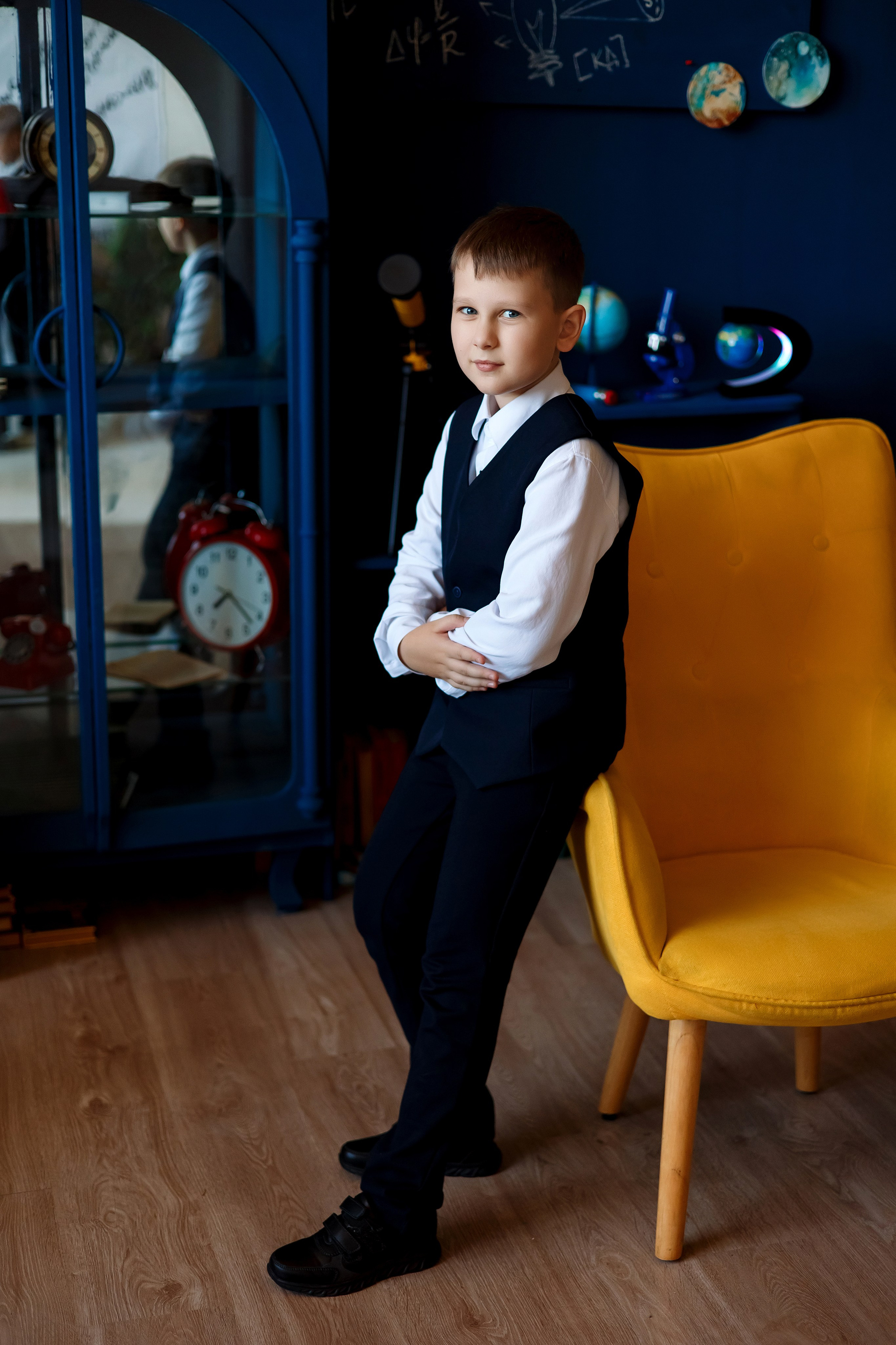 4 класс фотосессия в фотостудии. Фотограф Любовь Корниенко, Примоский край