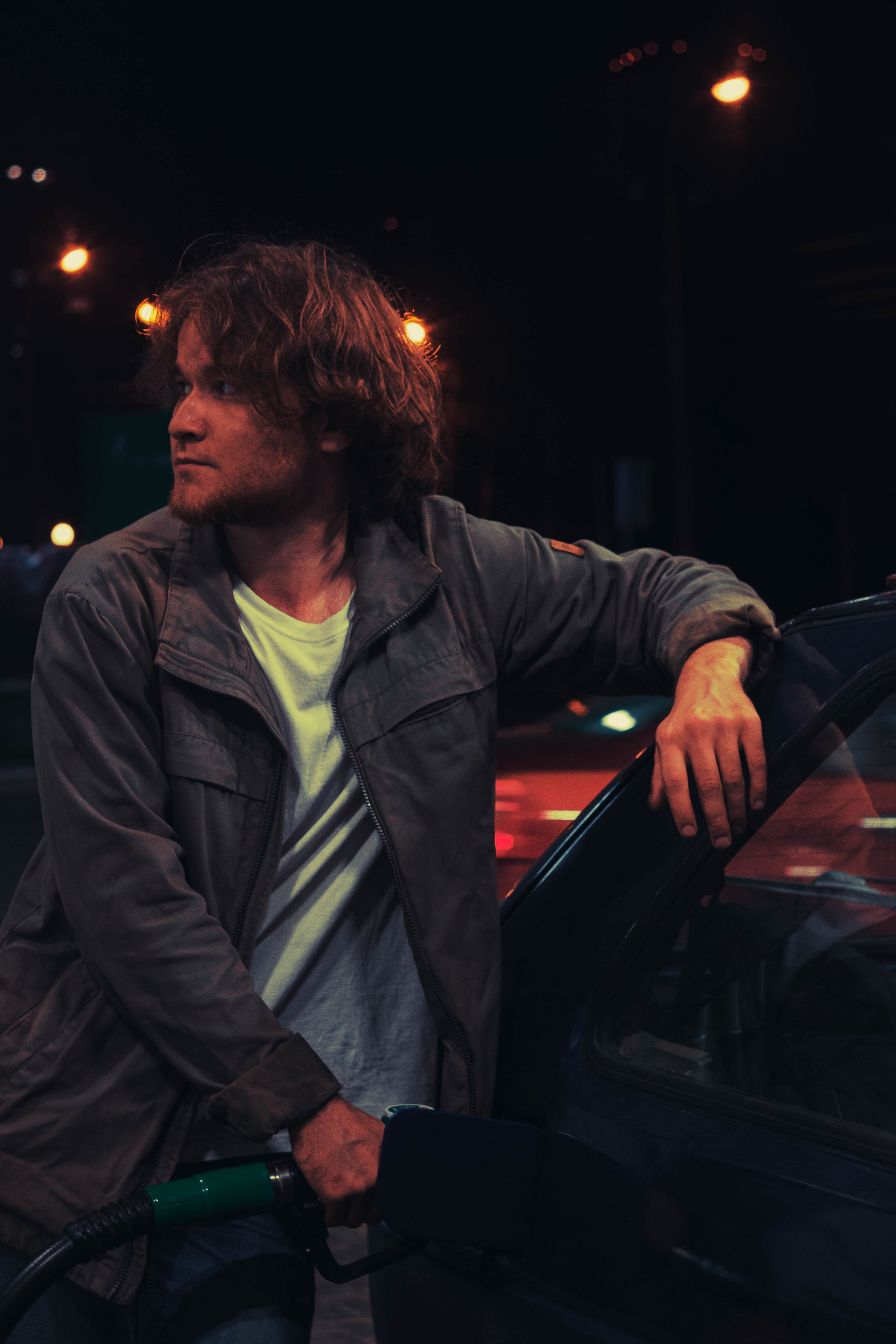 Кирилл. Фотосессия в стиле Драйв. Касаткин Никита. Фотограф