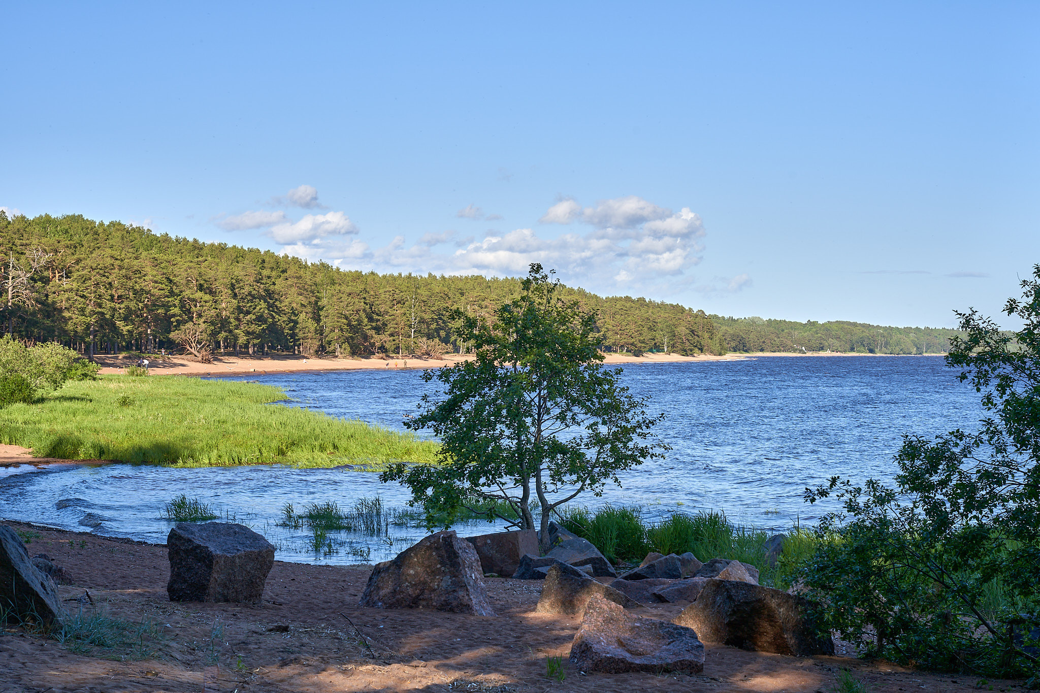 Залив у Зеленогорска