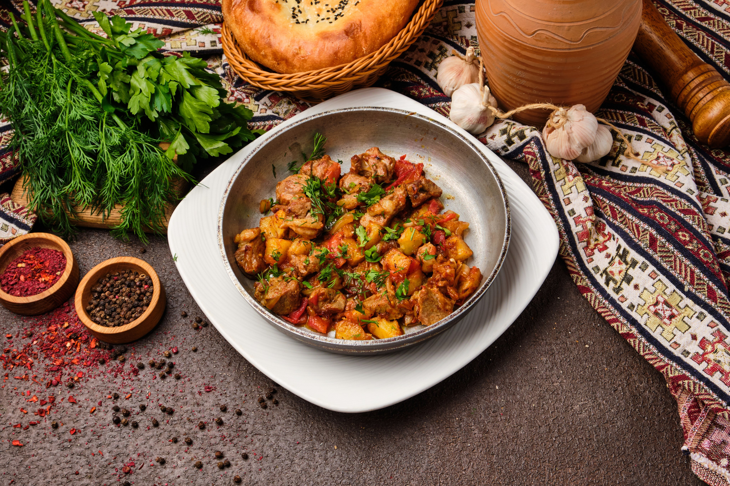 Food Photography of Azerbaijani Cuisine | Photographer for Restaurants Tbilisi. Commercial Photographer Tbilisi | Food & Product Photography | Vitaly Gorbachev