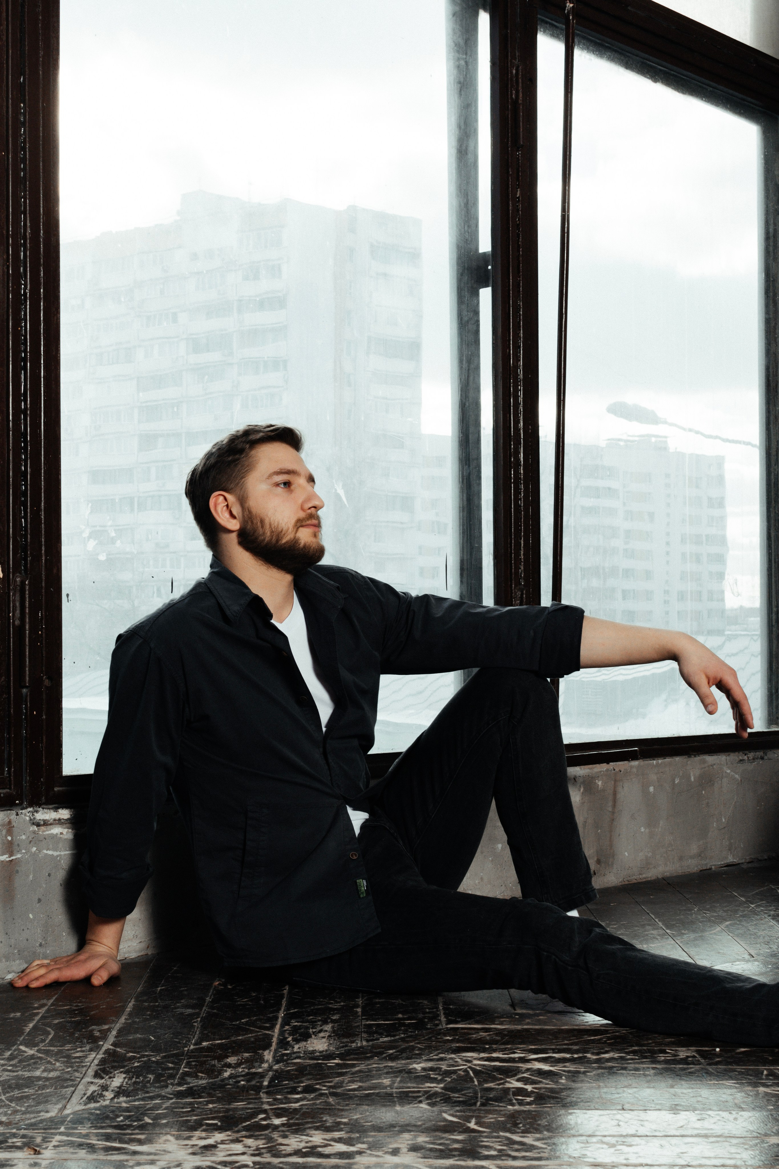 Нежности в студии (Никита, Вера). Портретный и репортажный Фотограф в Москве Александра Комарницкая