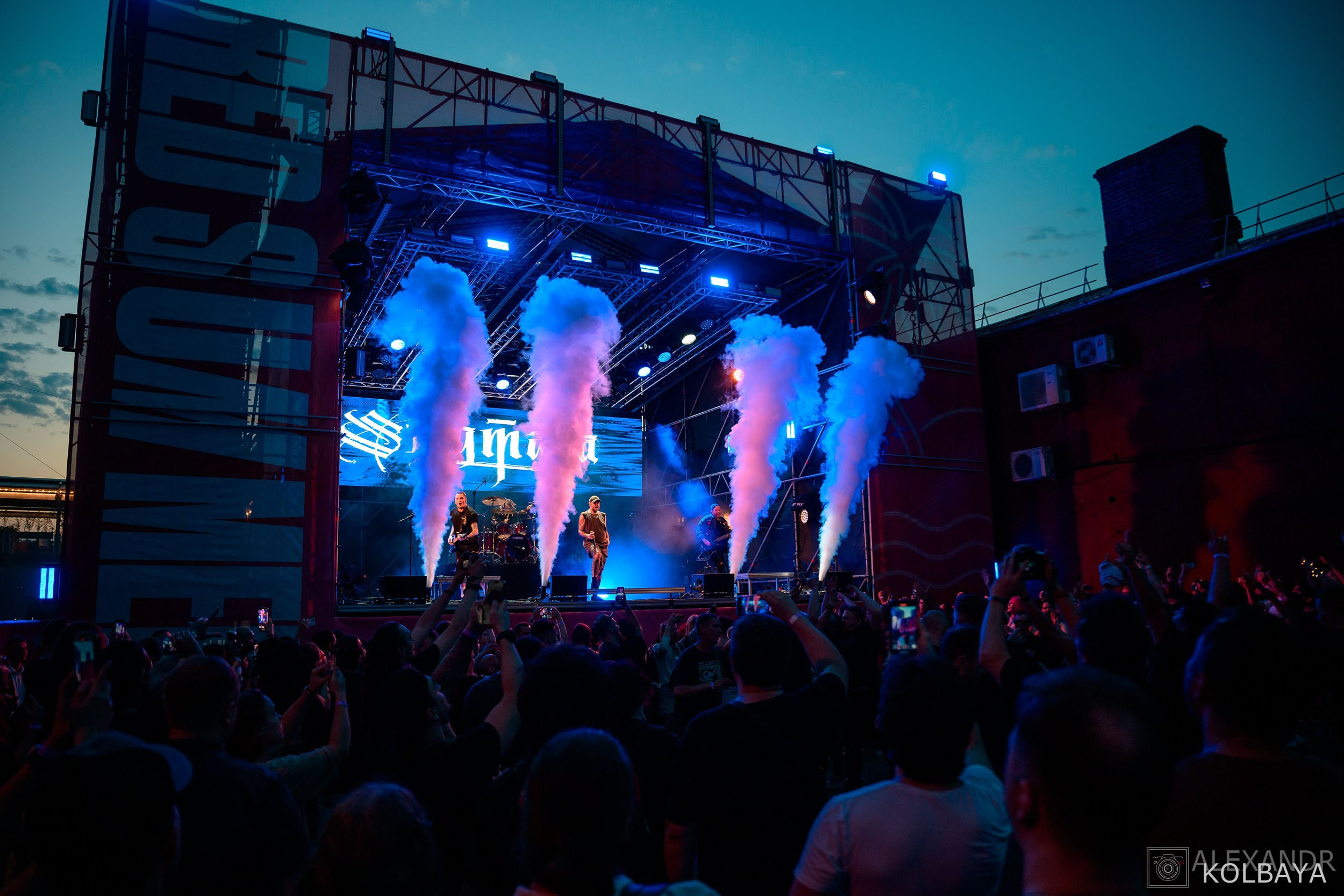 Концерт Stigmata на Red Summer (09.07.2025). Концертный и театральный репортажный фотограф в Москве Александр Колбая