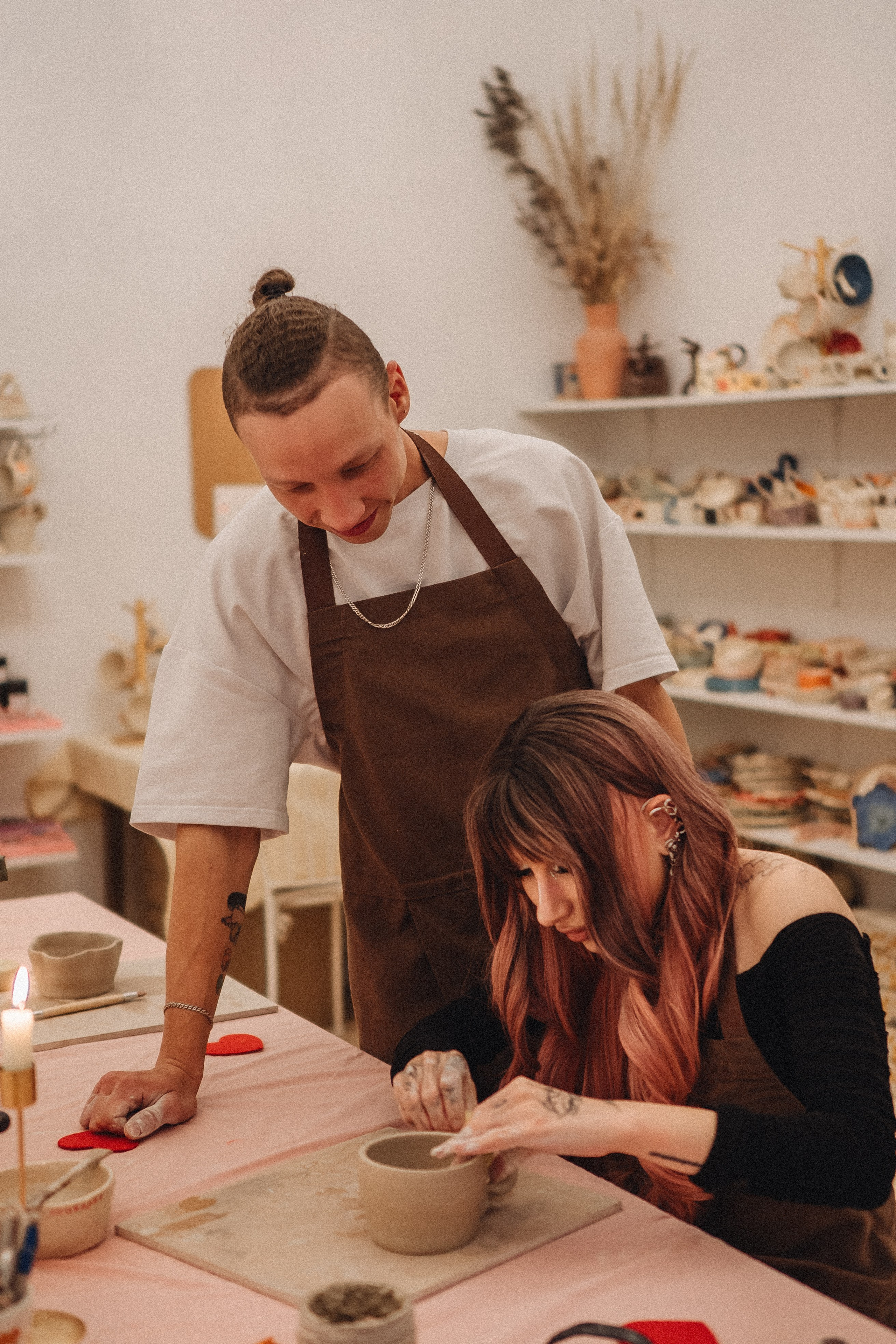 СВИДАНИЕ В ГОНЧАРНОЙ МАСТЕРСКОЙ. Профессиональный фотограф, Санкт-Петербург — Виктория Богомолова