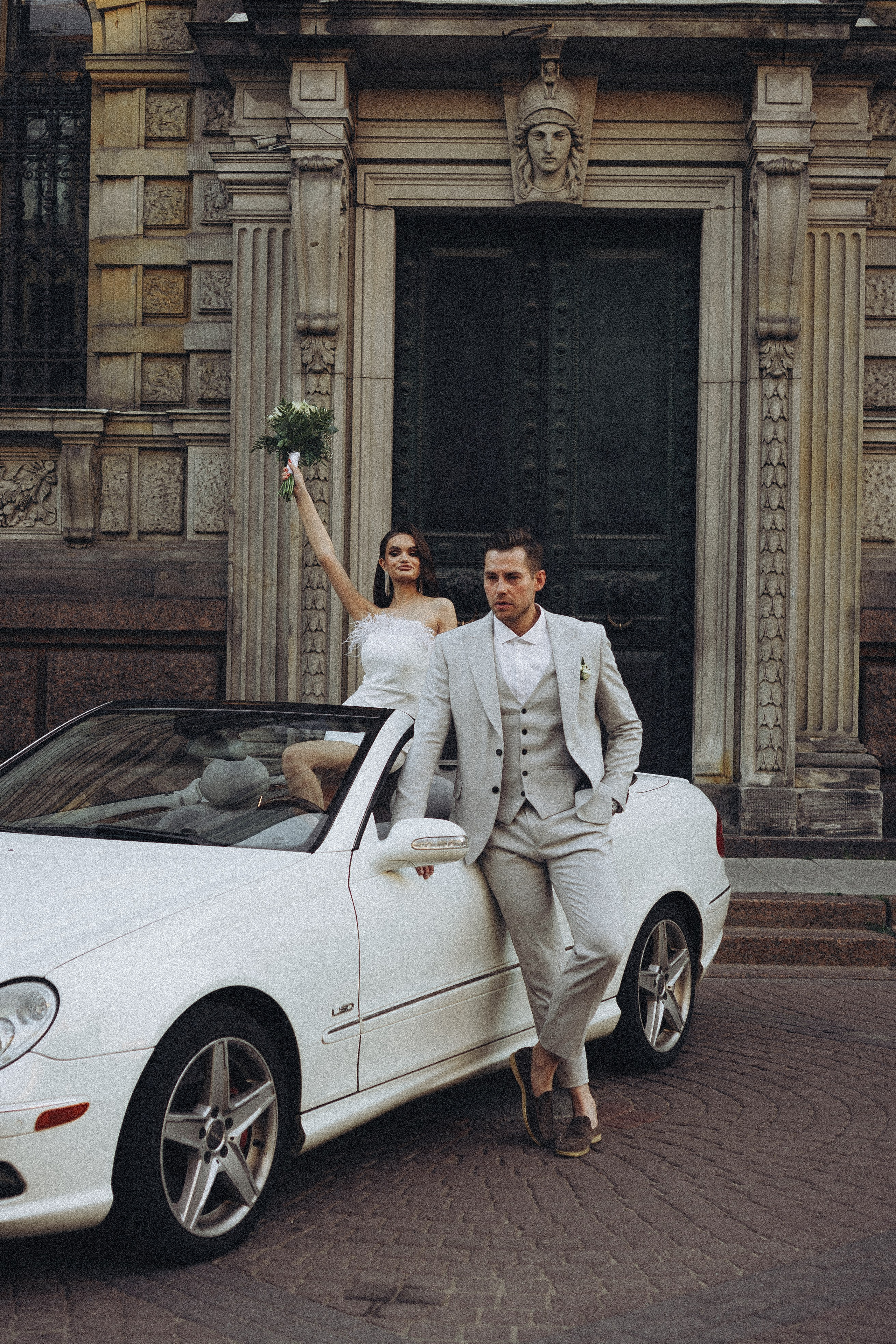 Свадебная сьемка у академии Штиглица. Профессиональный фотограф, Санкт-Петербург — Виктория Богомолова